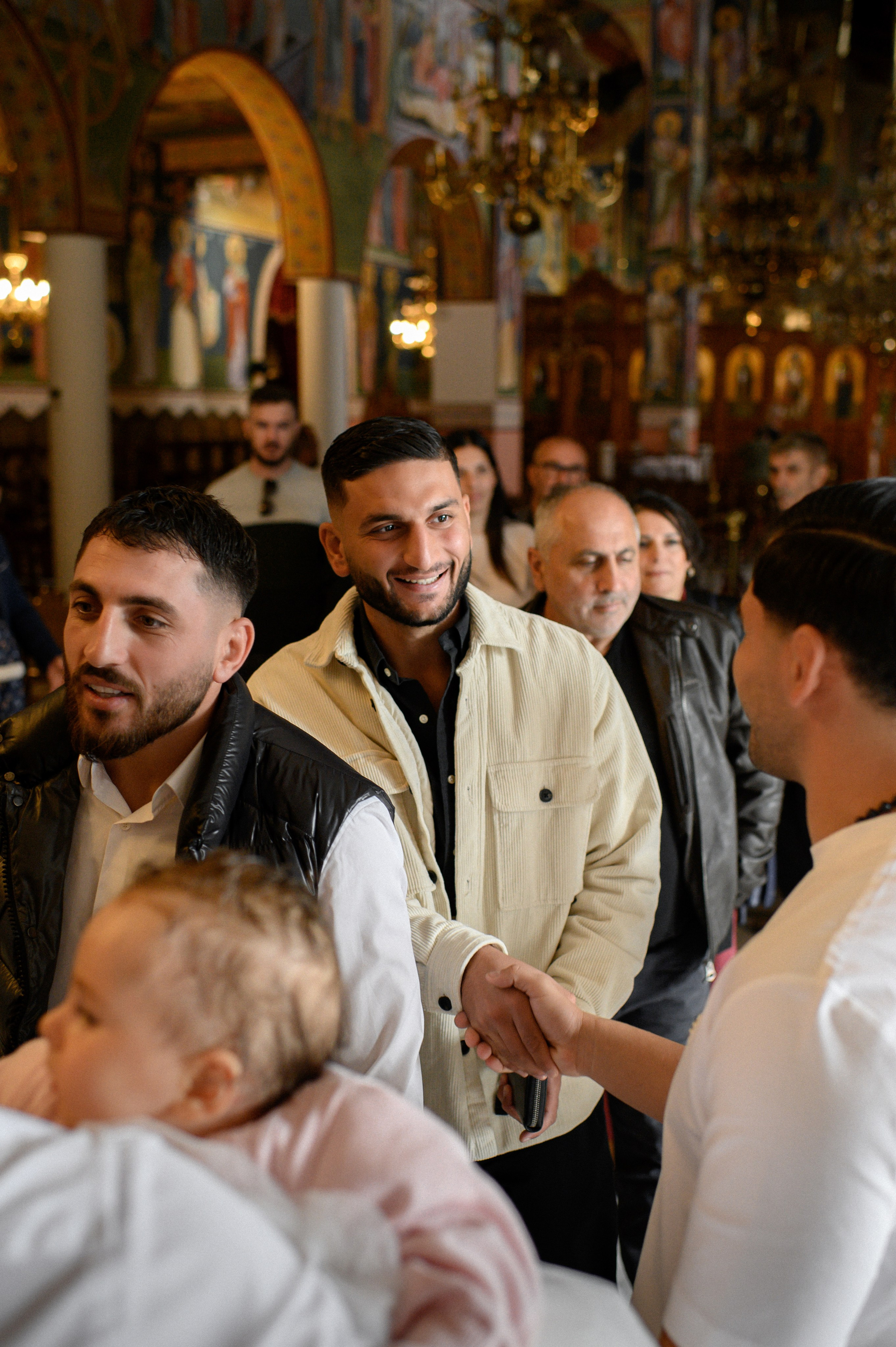 Baptism Aleksandra-Olivia. Family, children, portrait, and event photography in Thessaloniki