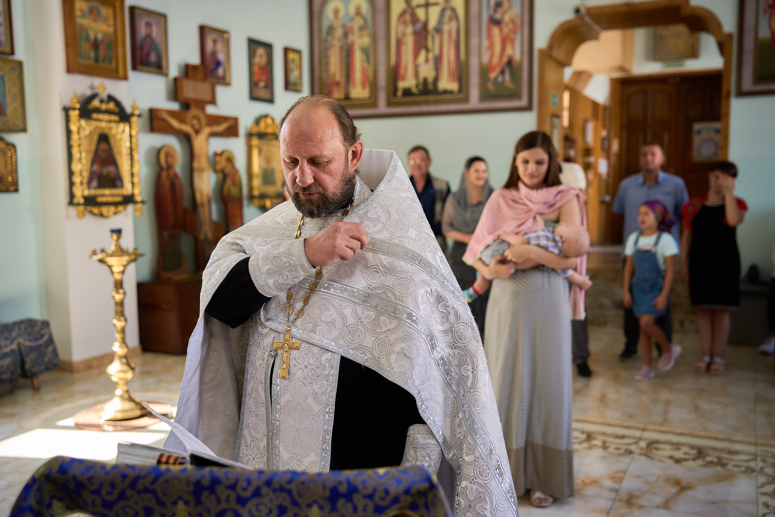 Крещение. Фотограф Вотинов Николай