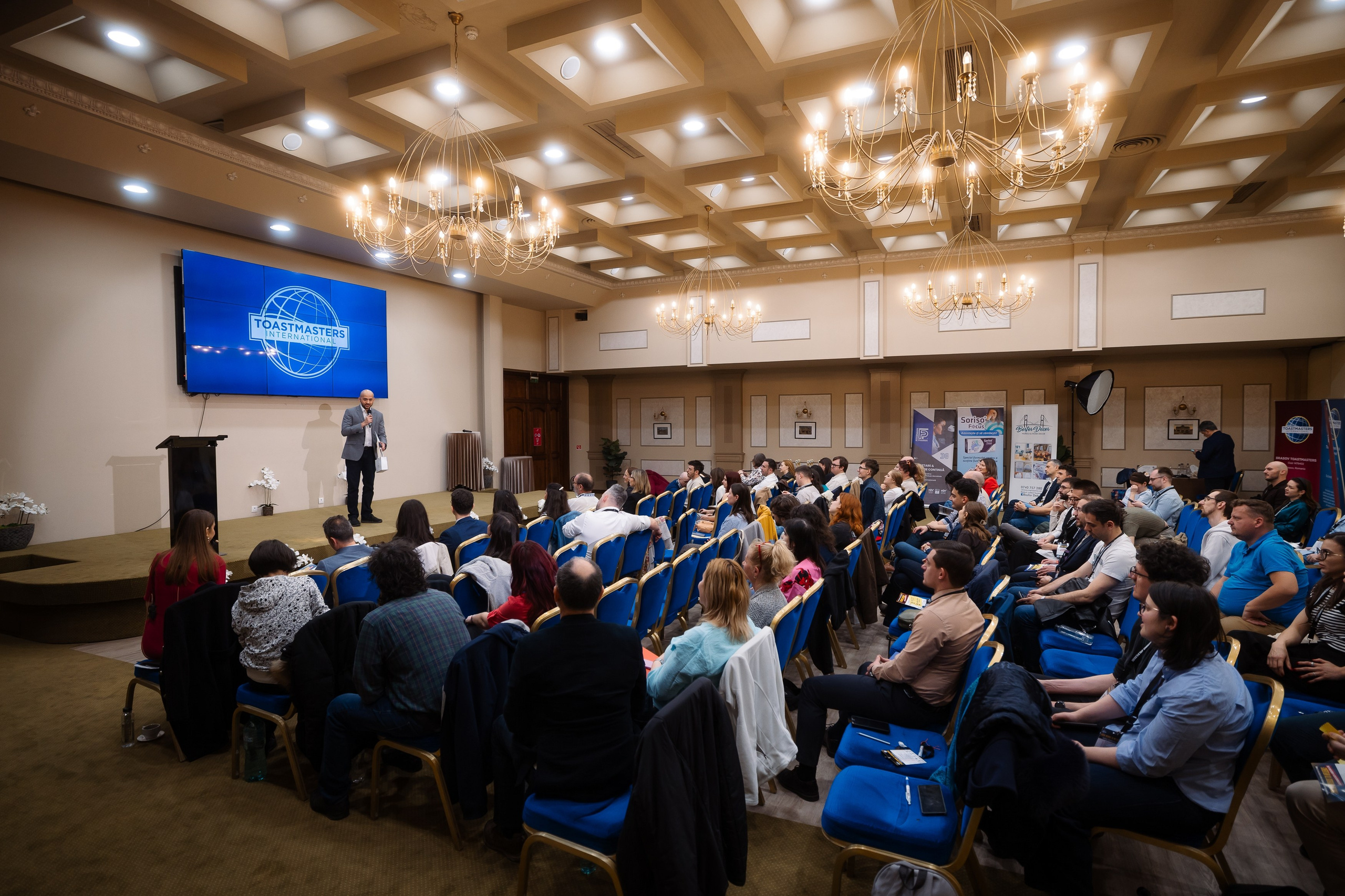 Toastmasters Conference. Marius Ciocan