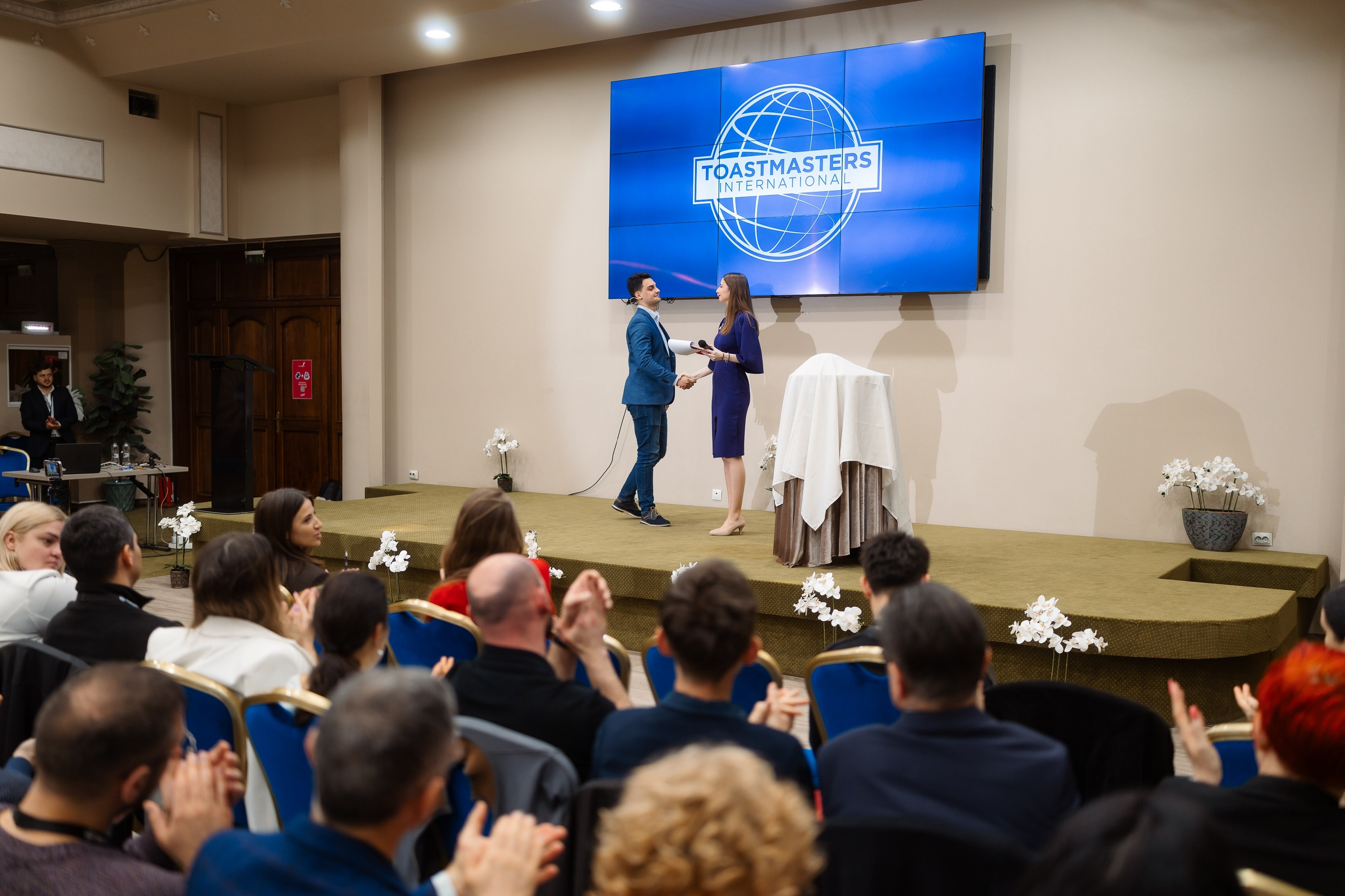 Toastmasters Conference. Marius Ciocan