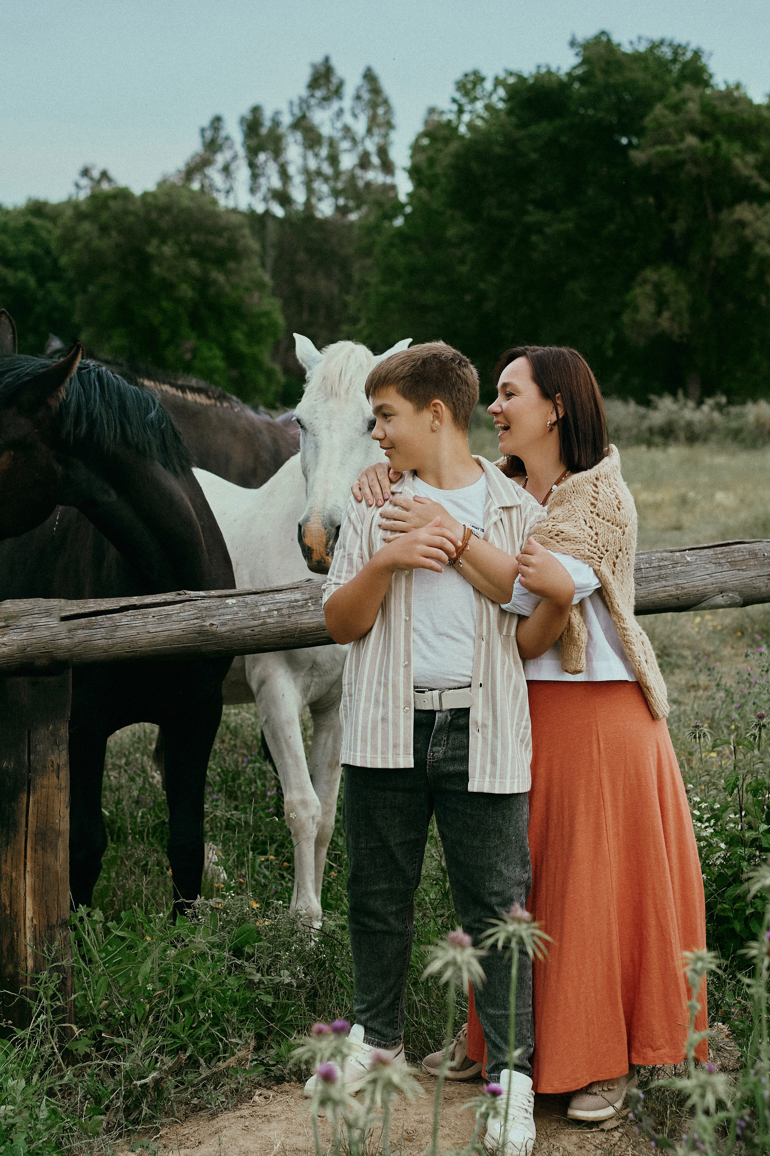 Летний день с лошадьми. Fotógrafa en España Zhanna Zakharchenko