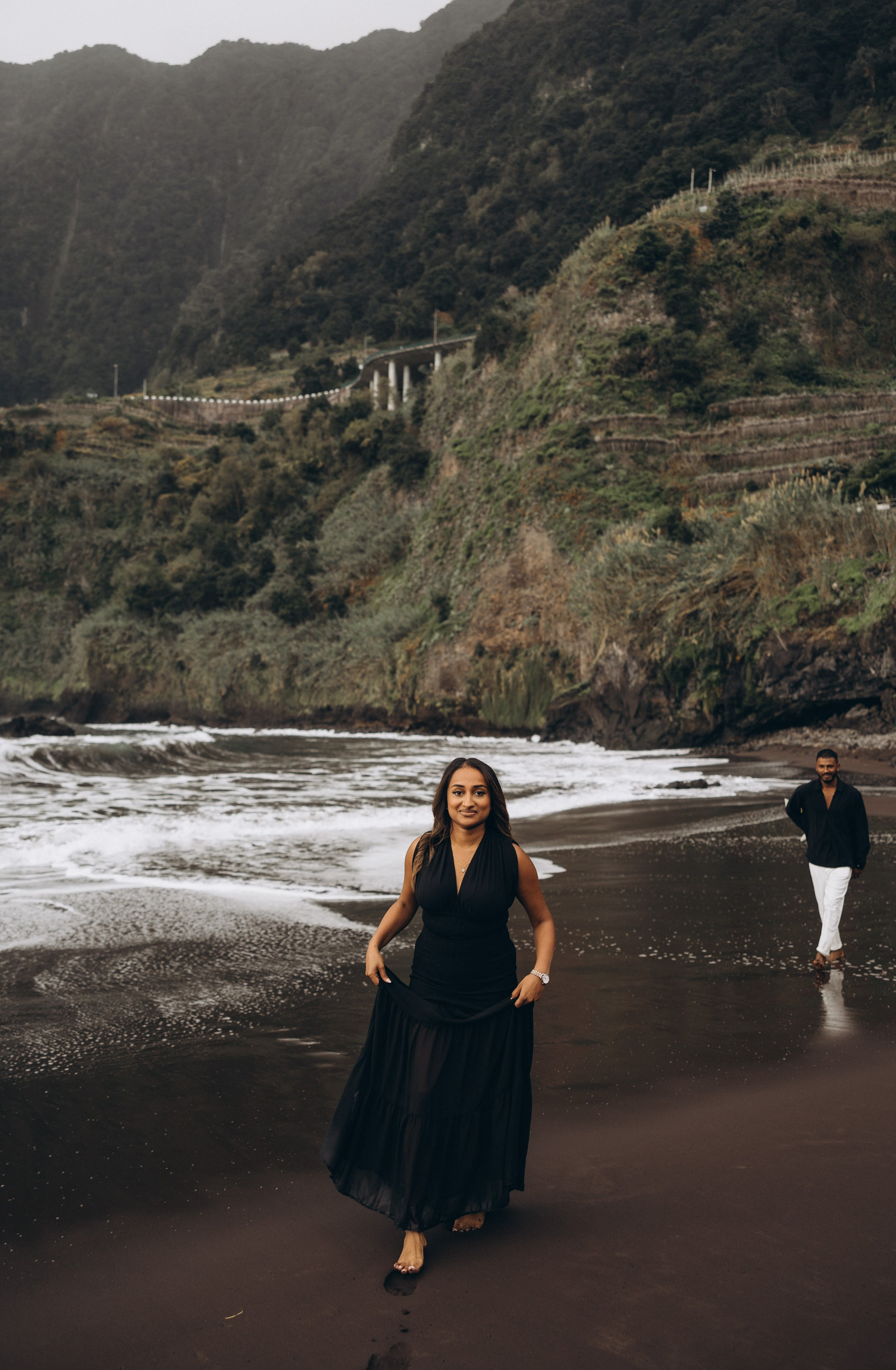Secret proposal at Seixal beach