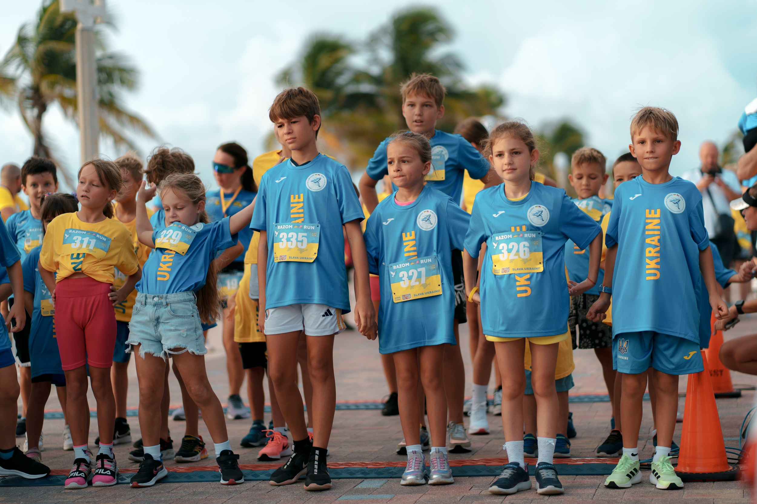 RAZOM RUN. ФОТОГРАФ ФЛОРИДА МАЙАМИ