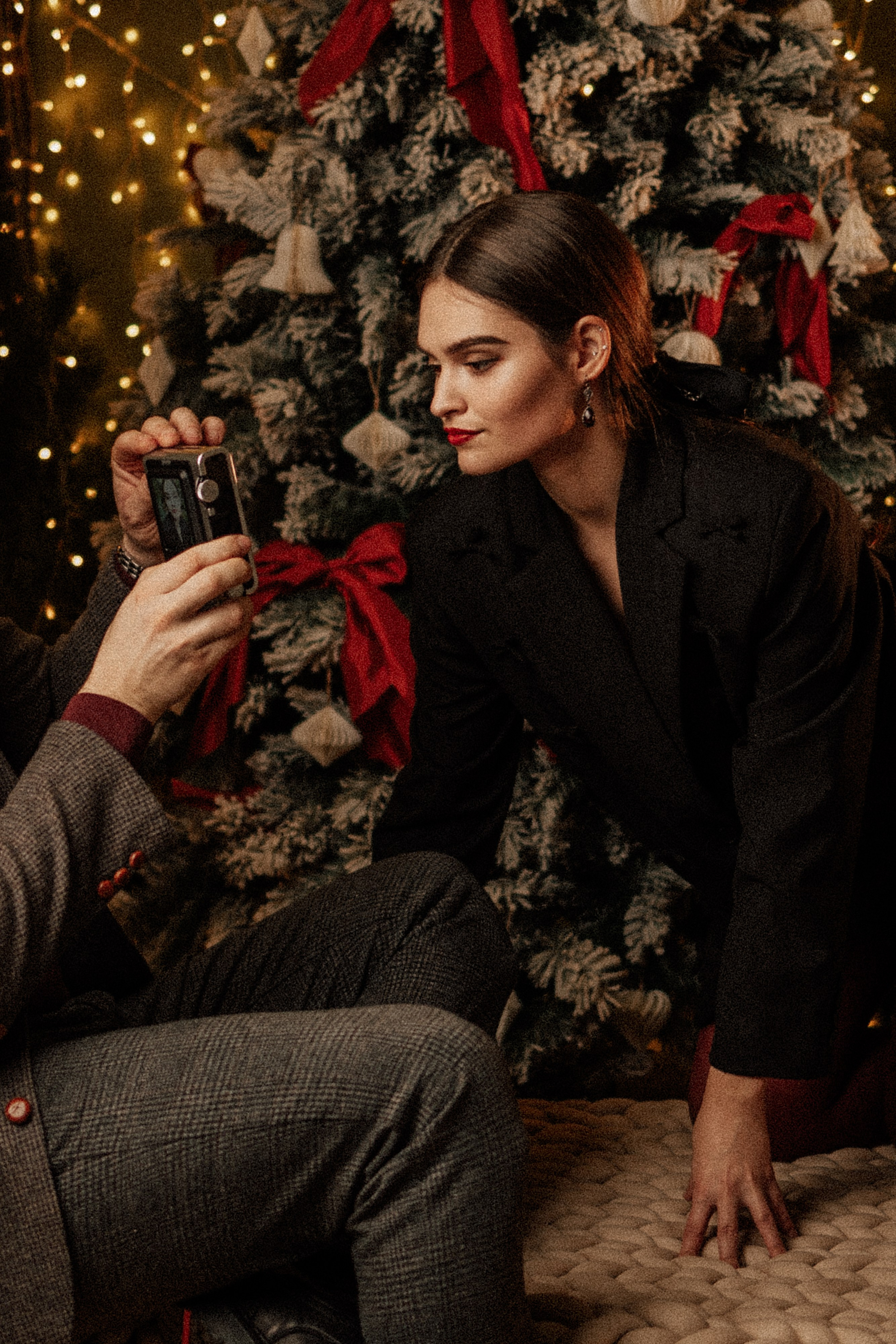 Christmas photoshoot. Destination wedding and fashion photographer in Riga Igor Davidovich