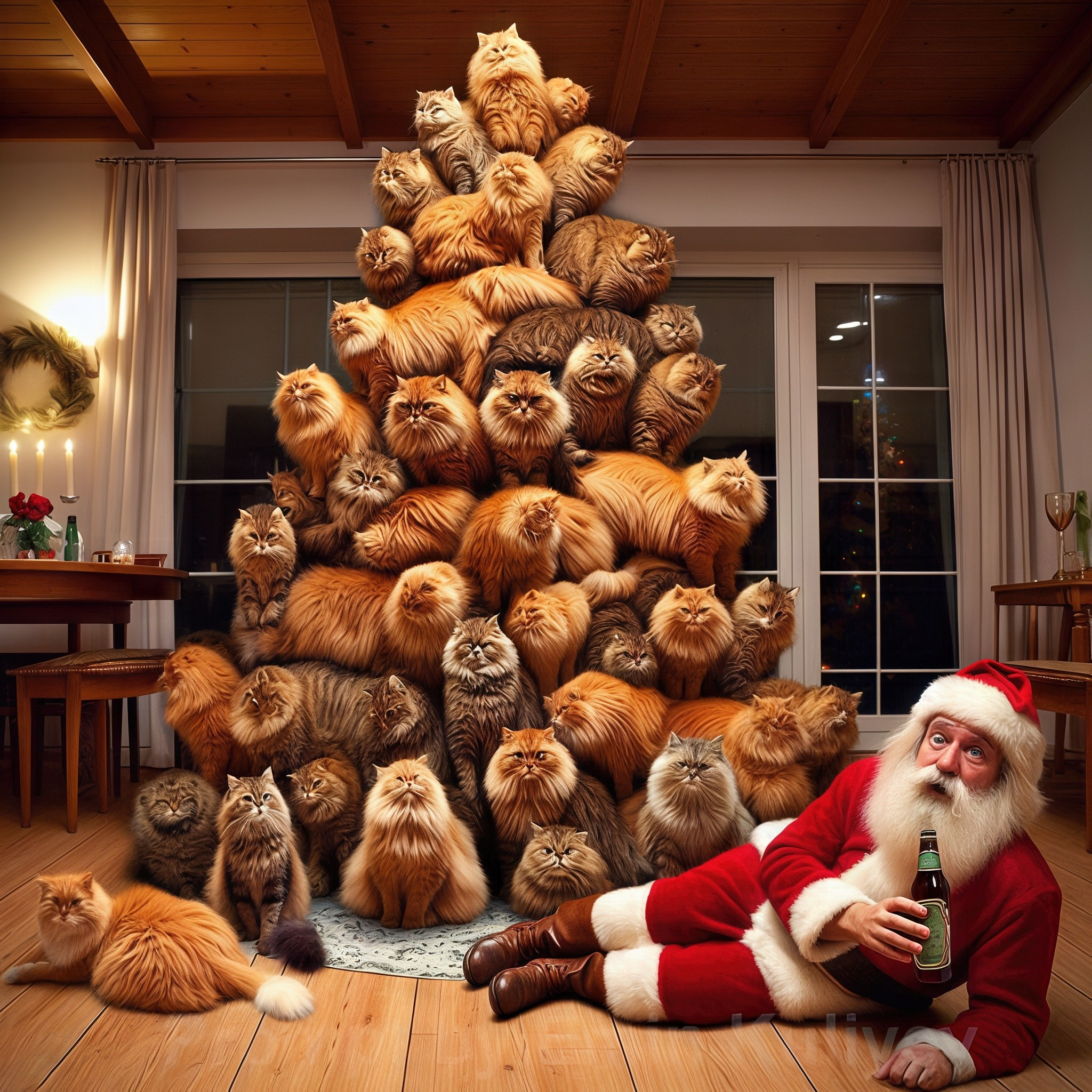 Created my own vision of a Christmas tree in ai. Emin Kuliyev — Award-Winning Wedding Photojournalist NYC & USA | Best Wedding Photographer Known for Candid, Timeless Moments