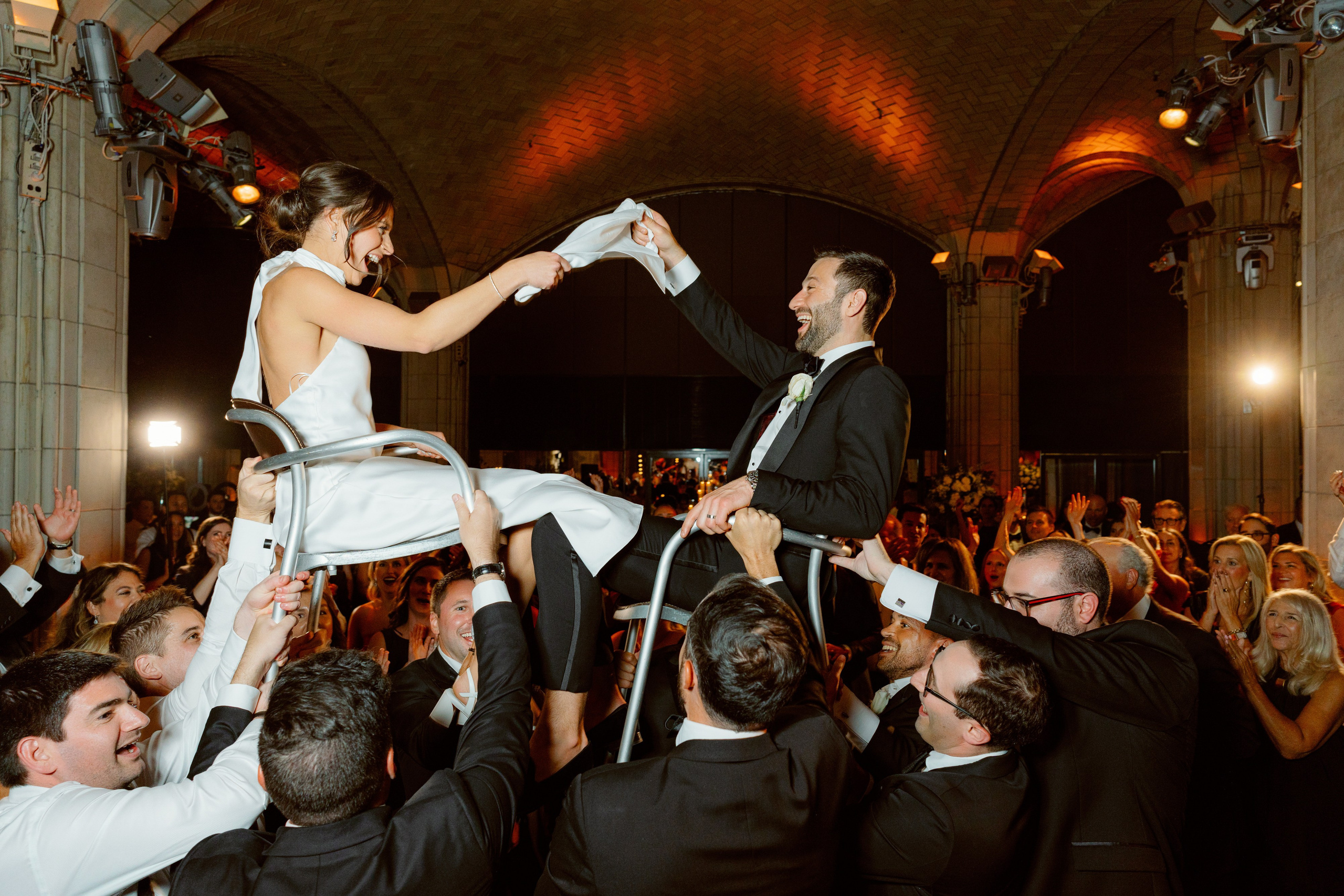 Kelsey and Scott’s Grand Jewish Wedding at Guastavino’s. Wedding photographer and videographer New York | New Jersey