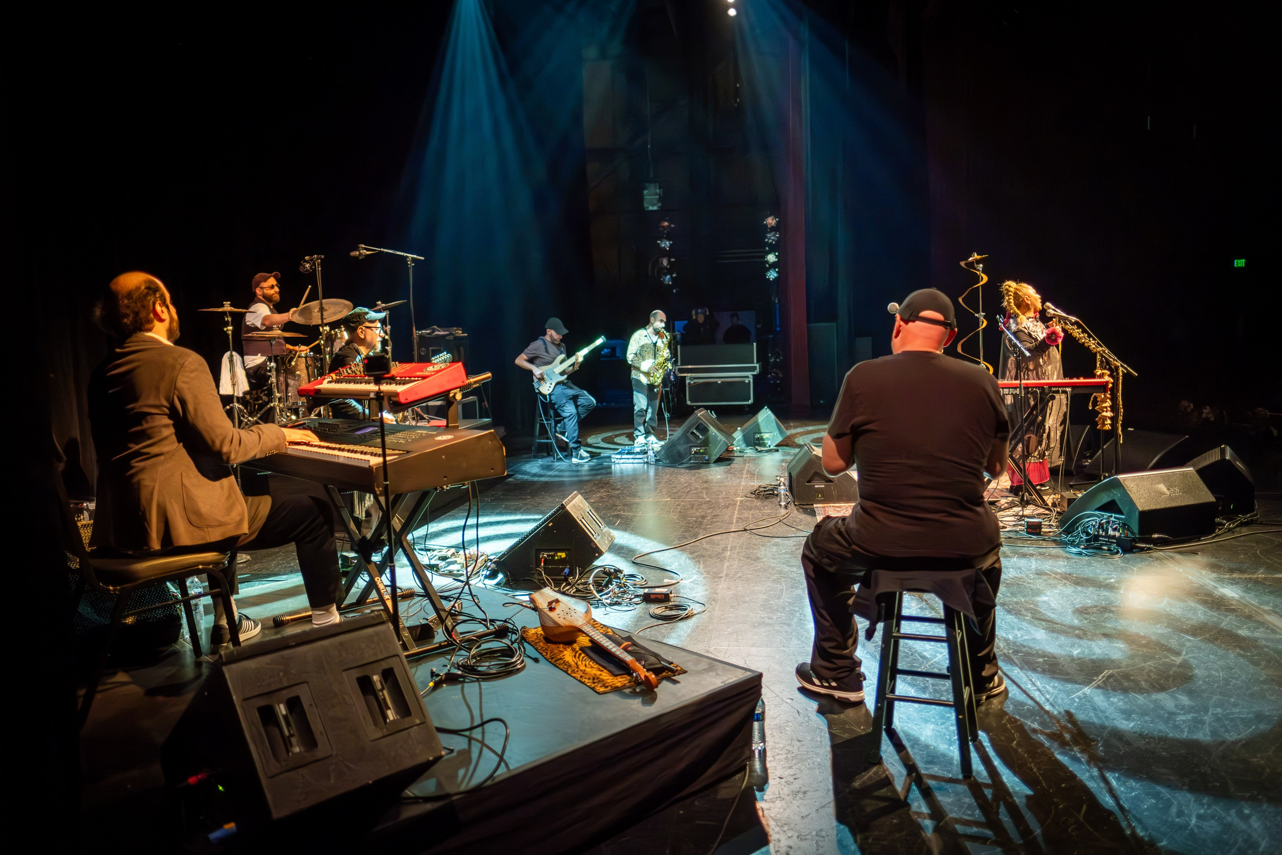 NINO KATAMADZE / 2023. Reportage concert portrait photography in the San Francisco Bay Area