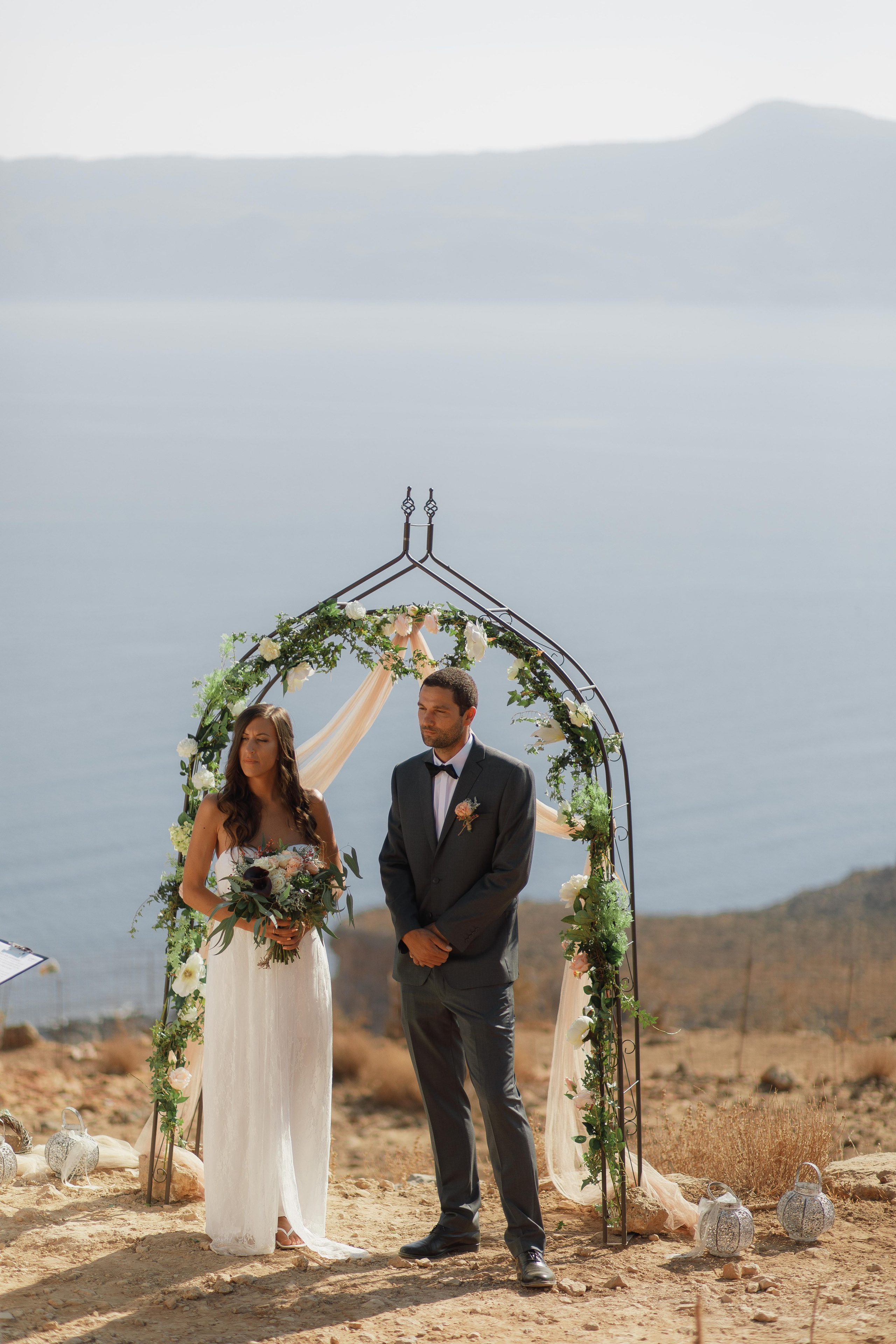 Marino & Steffi, Crete. Denny Savon — Photographer in Santorini | Weddings, Love Stories & Flying Dress