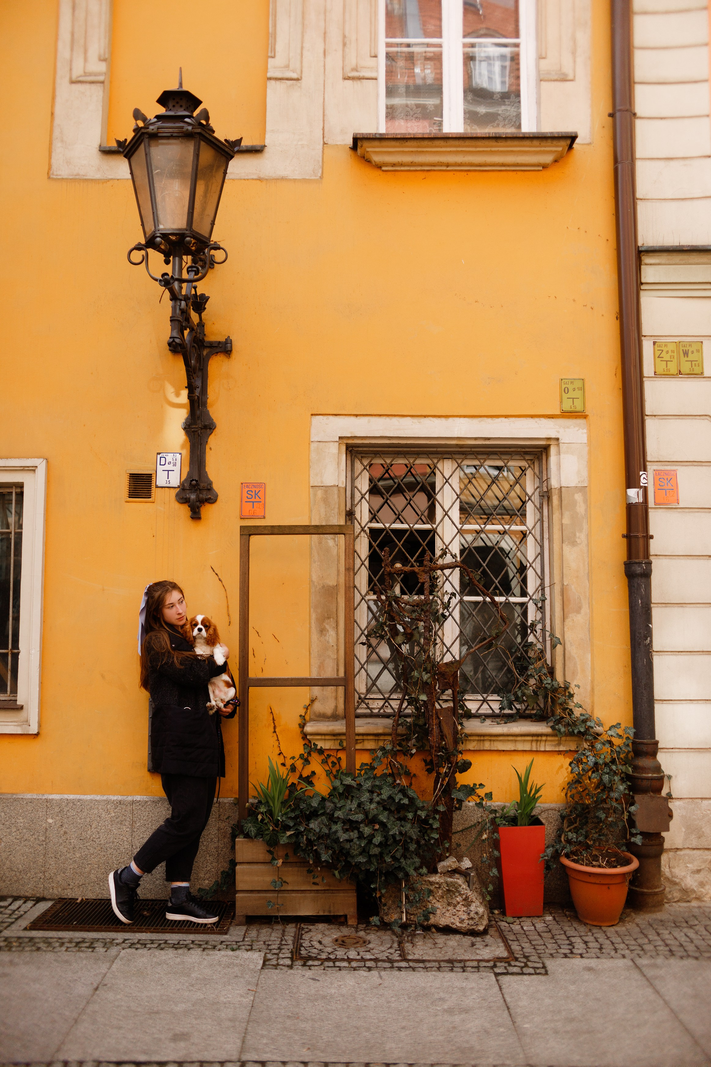 Uliana i Franklin. Kaja | fotograf we Wrocławiu | ludzie i psy