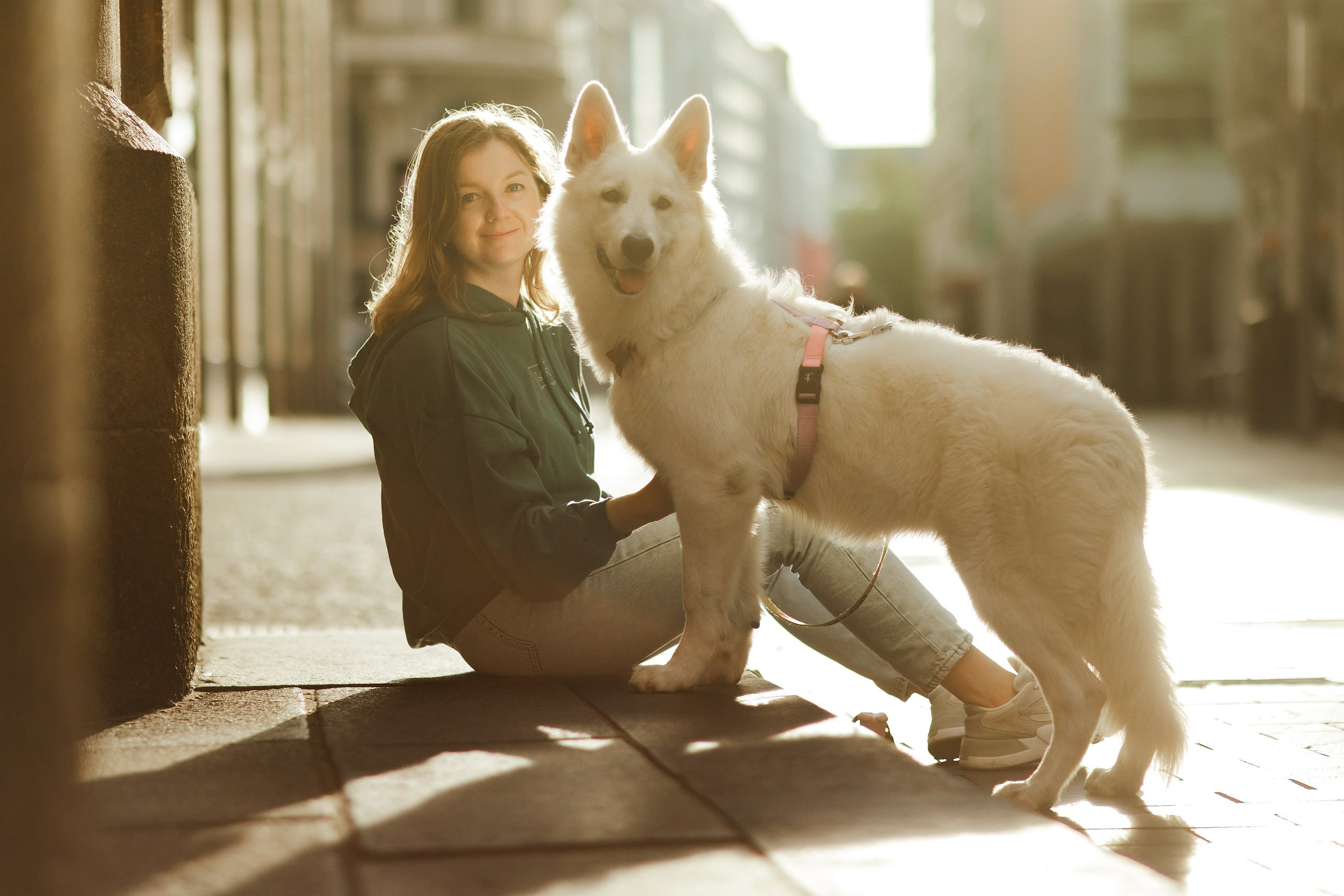 Astra in Leipzig. Kaja | fotograf we Wrocławiu | ludzie i psy