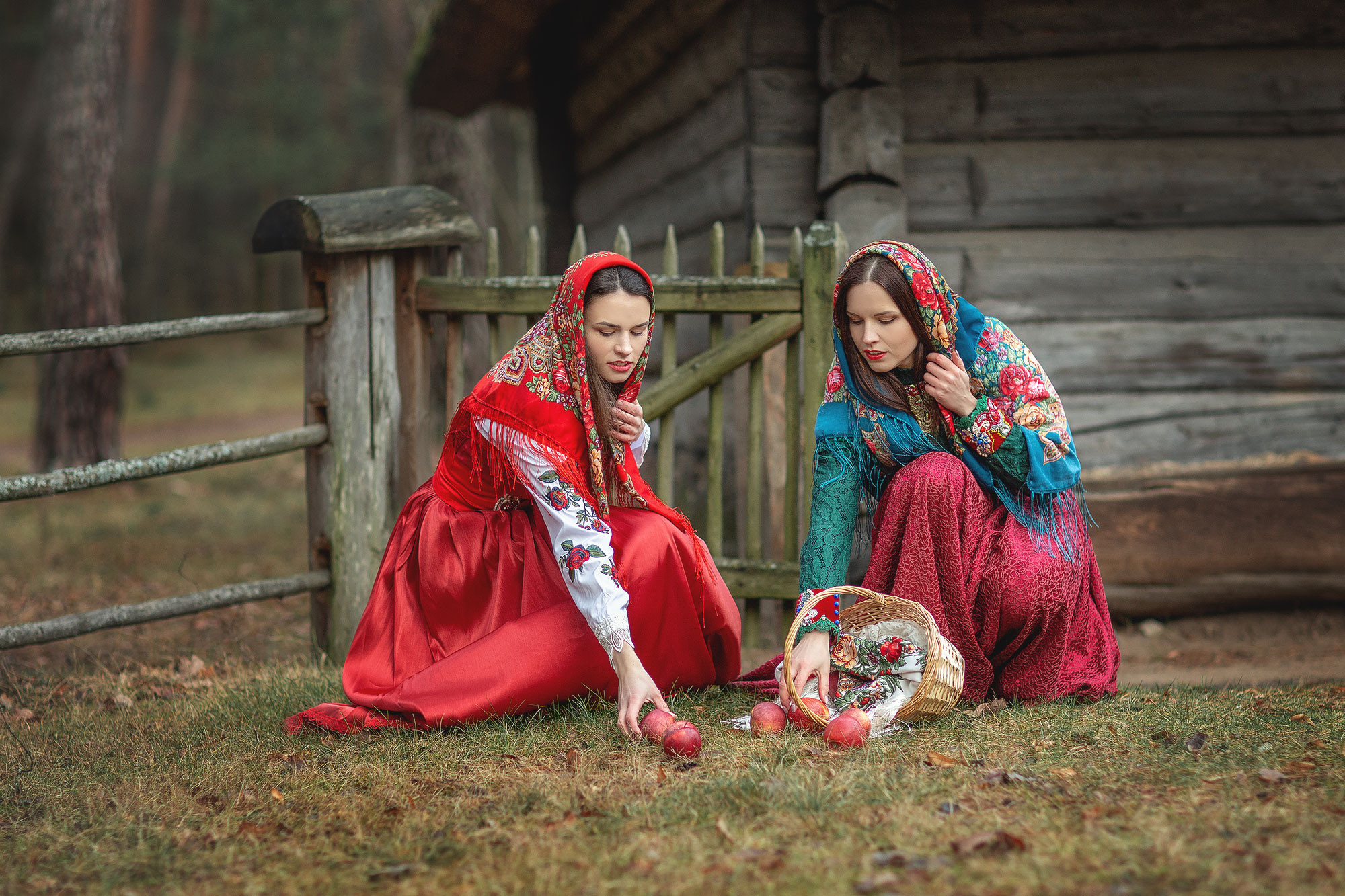 Таня и Валя. Фотопроект «Русская красавица». Фотограф в Юрмале и Риге Анна Джибути Anna Dzibuti