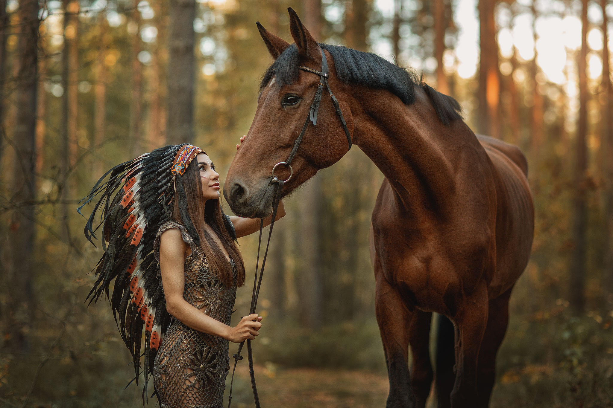 Индейцы VS Ковбои — Фотопроект. Фотограф в Юрмале и Риге Анна Джибути Anna Dzibuti