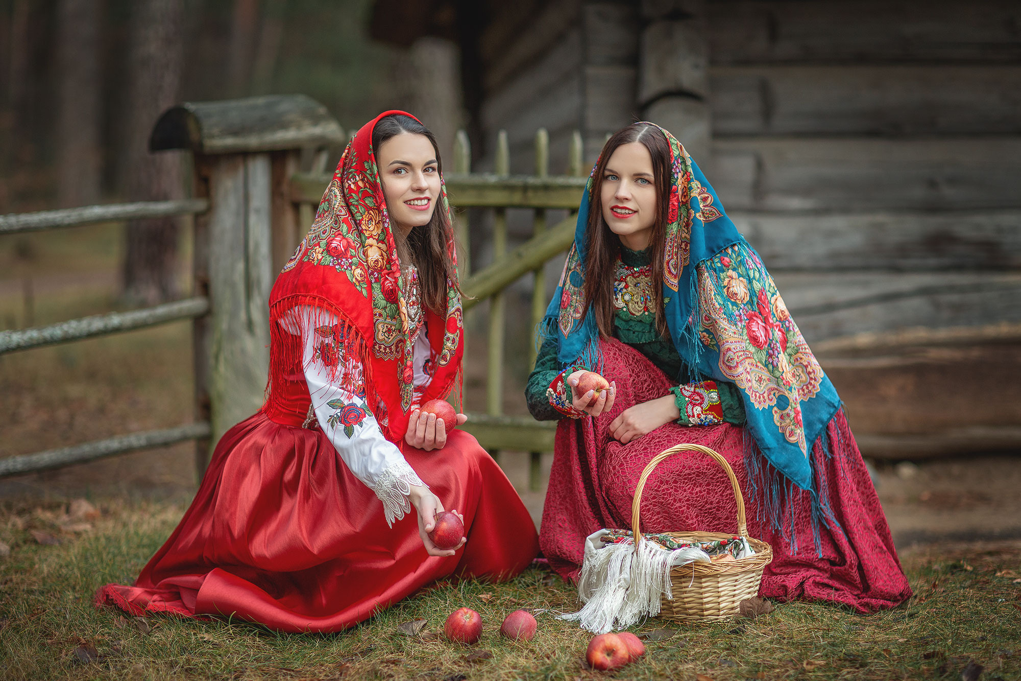 Таня и Валя. Фотопроект «Русская красавица». Фотограф в Юрмале и Риге Анна Джибути Anna Dzibuti