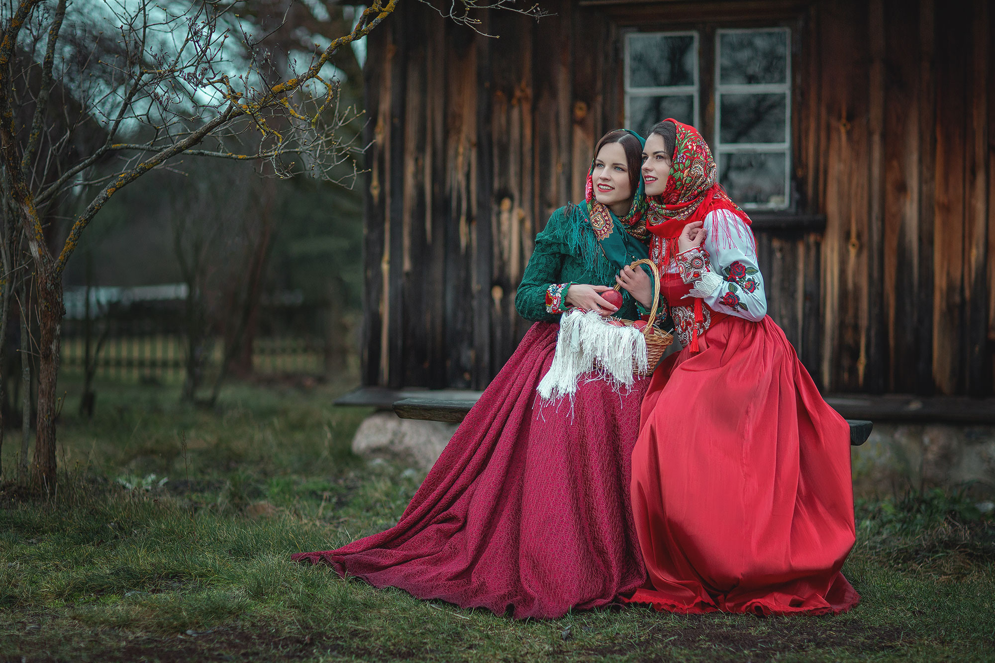 Таня и Валя. Фотопроект «Русская красавица». Фотограф в Юрмале и Риге Анна Джибути Anna Dzibuti