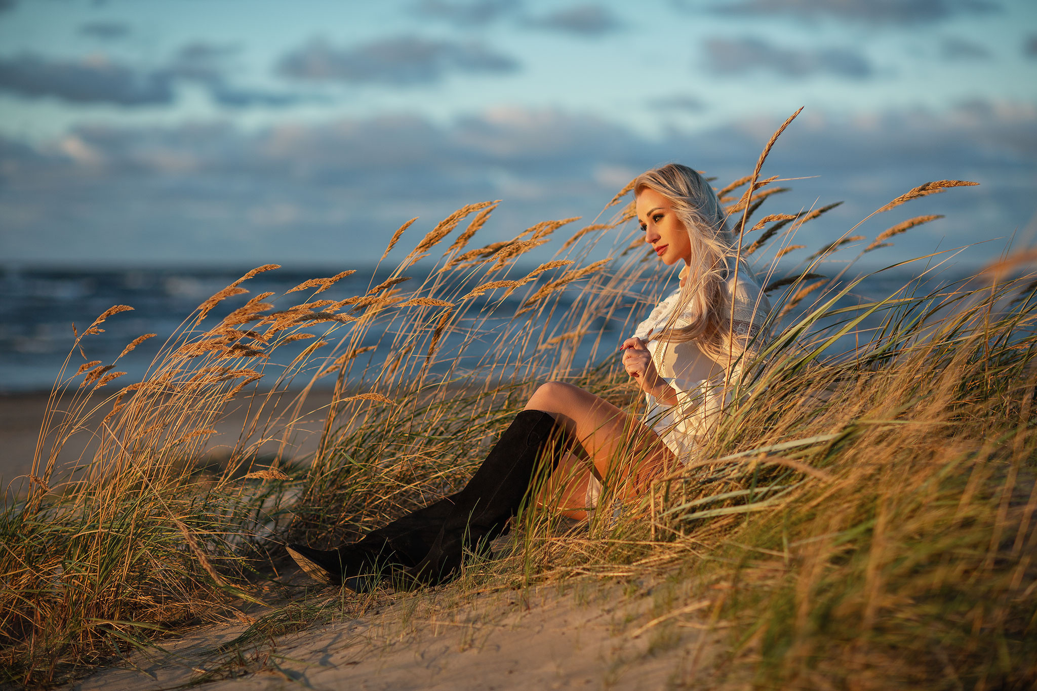 Юля. Ангельская фотосъёмка. Фотограф в Юрмале и Риге Анна Джибути Anna Dzibuti