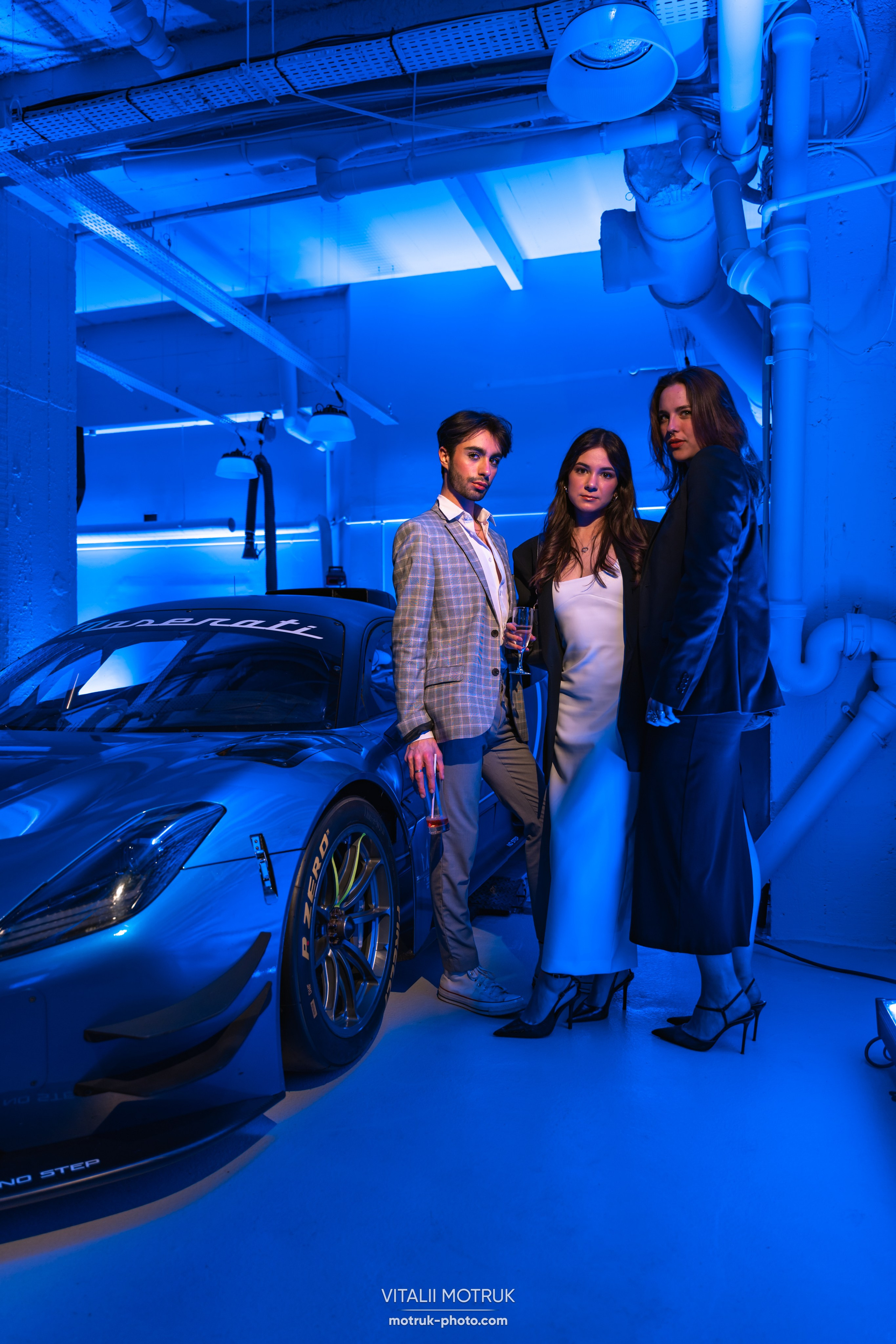 Maseratti Opening. Photographe de voitures à Paris — Vitalii Motruk