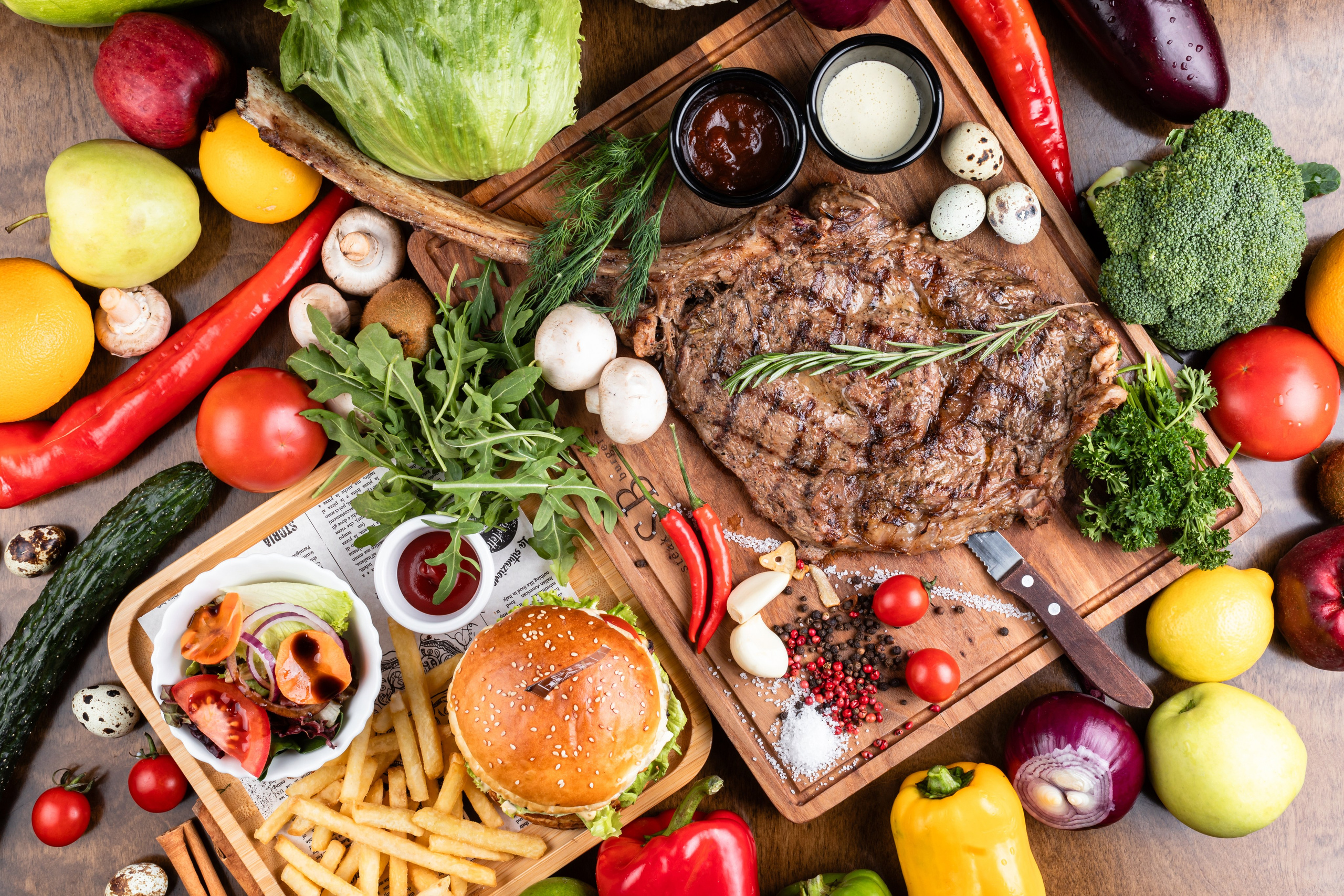 Фуд-фотограф Бишкек — фотосъёмка меню и блюд для SB BAR Bishkek, стейк-хаус и мясной ресторан. Фотограф в Бишкеке Оксана Шувалова