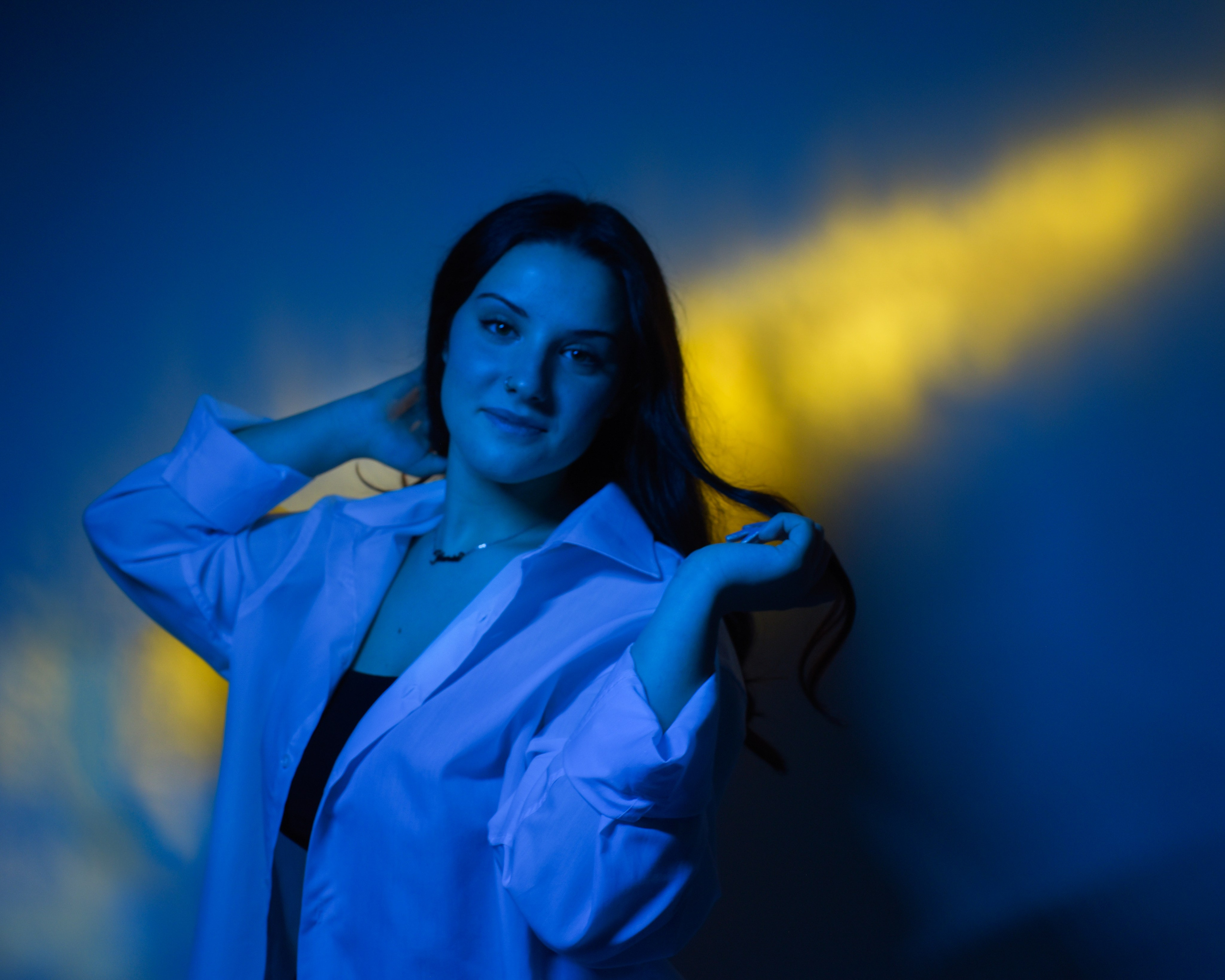 Servizio fotografico ragazza in studio 18 anni