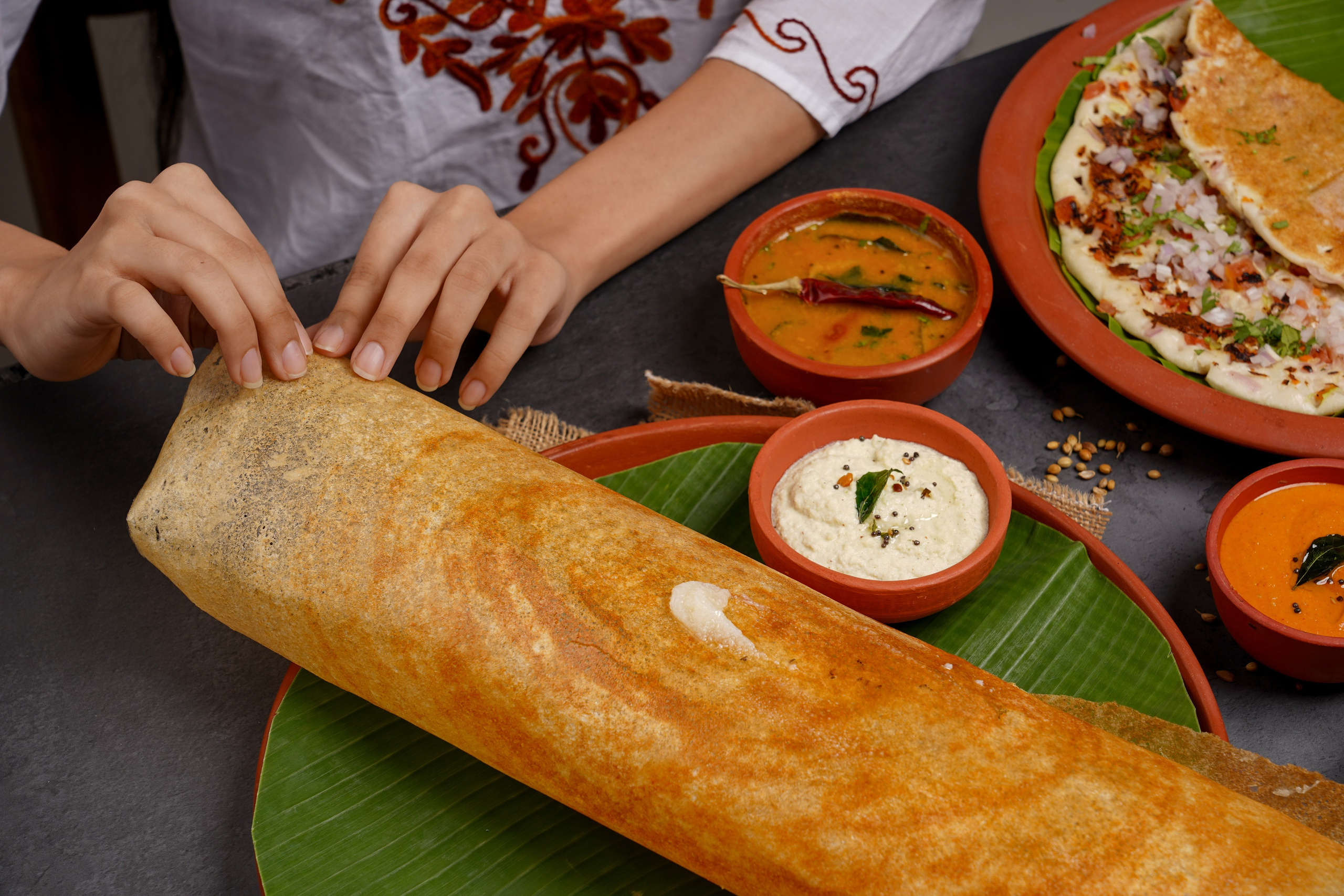 Food Styling for Papadum