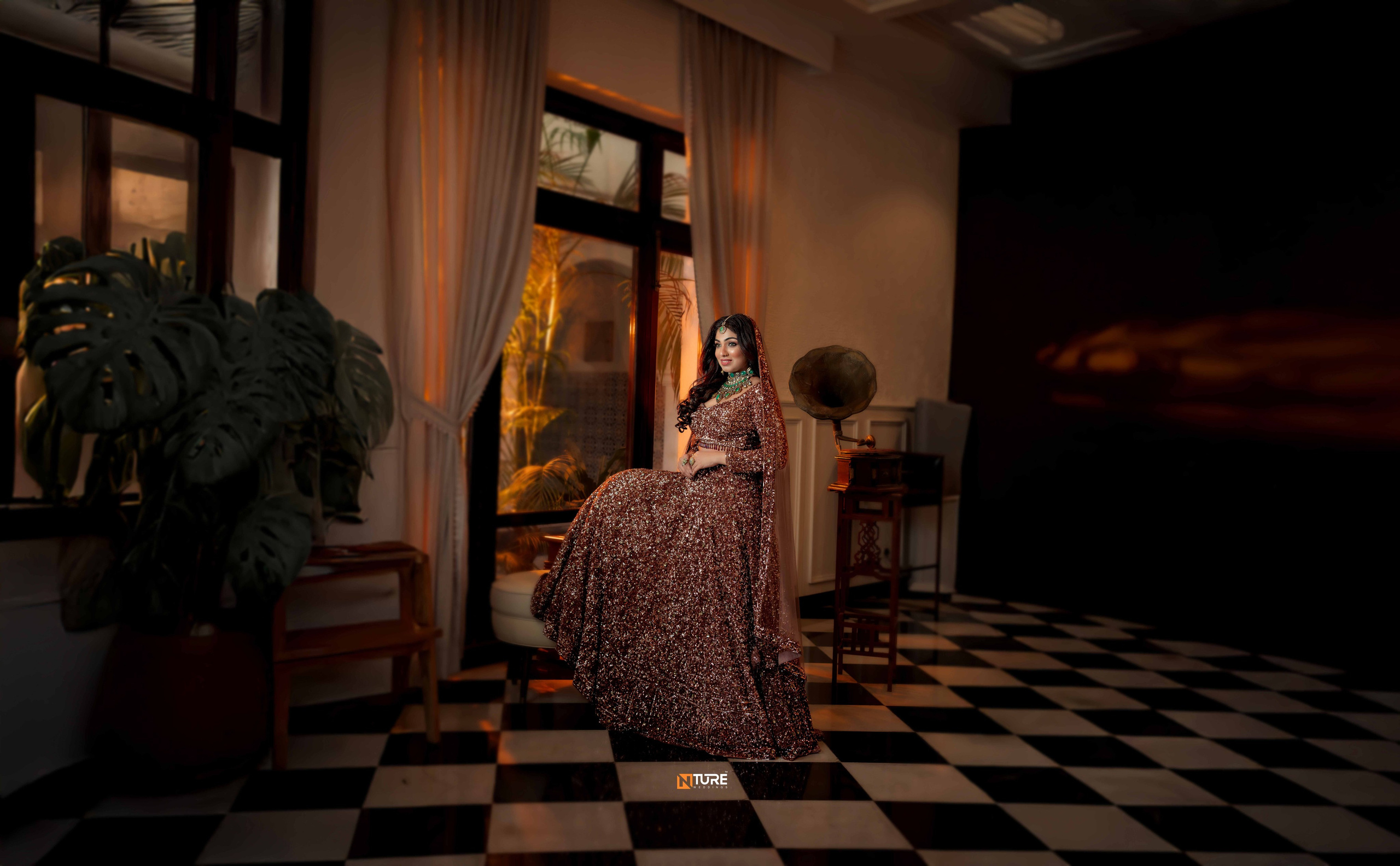 VINAYA BRIDAL SHOOT. NTURE WEDDING