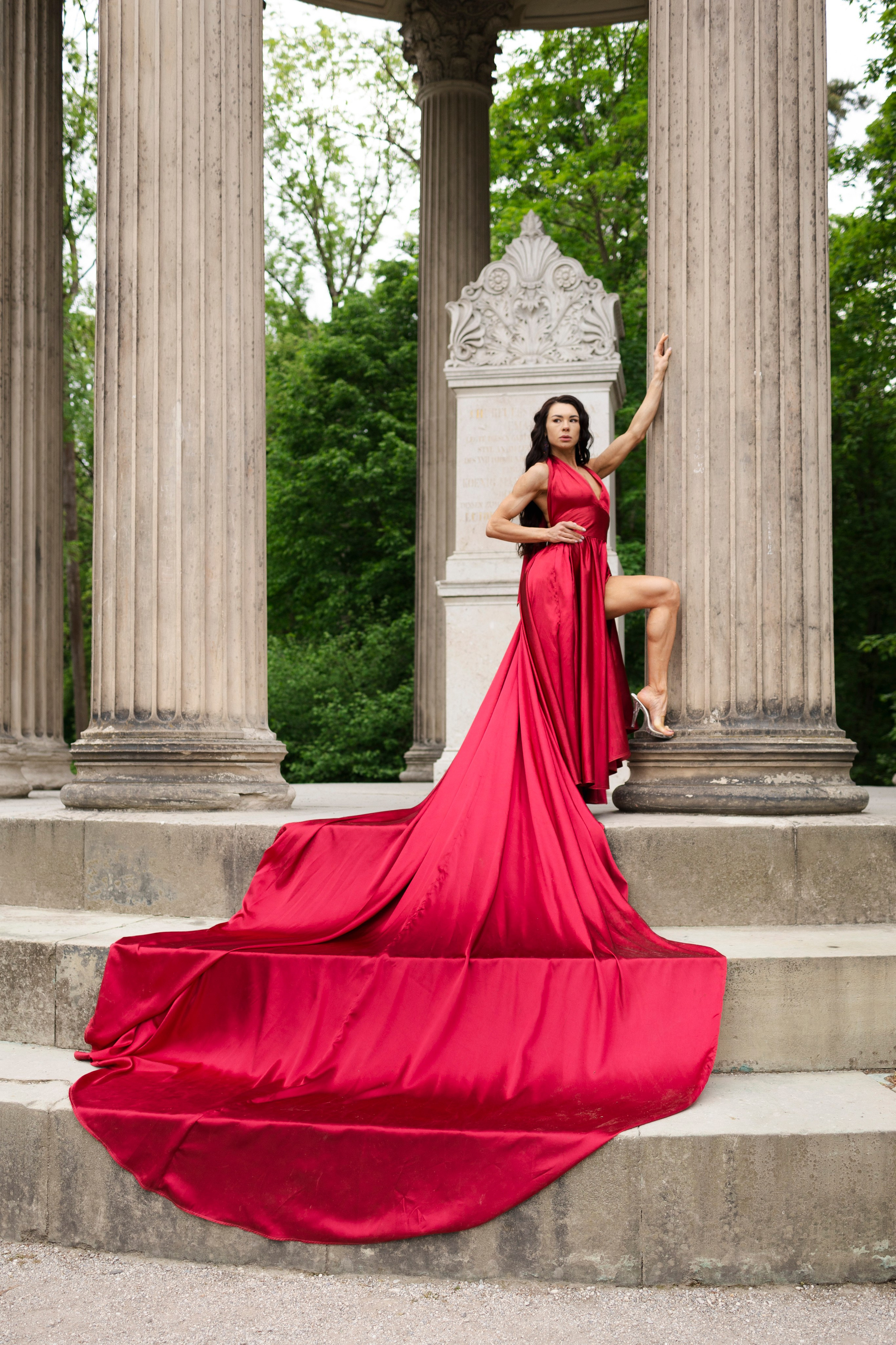 Long dresses shooting. Photographer in Munich