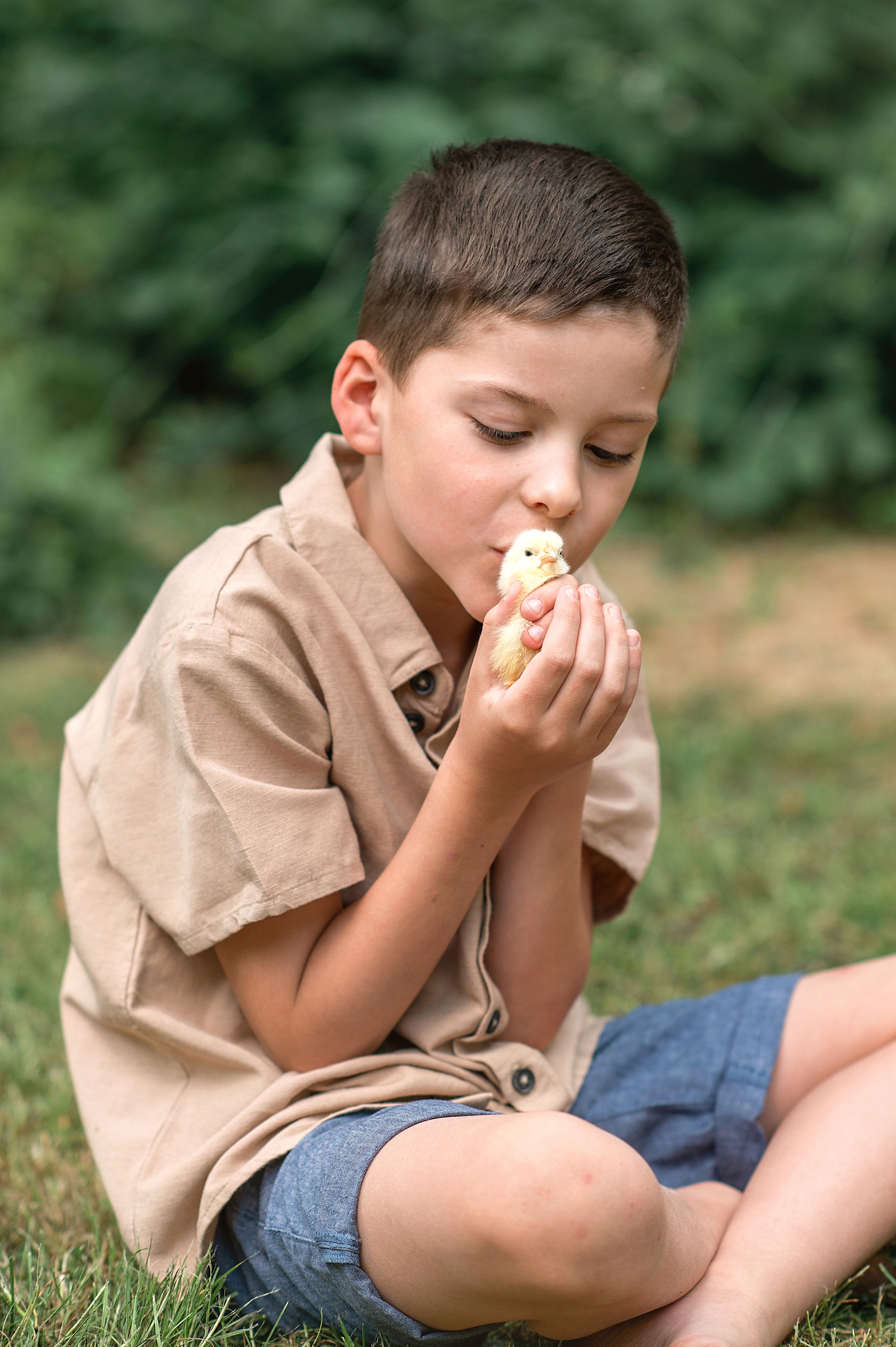 Küken und Kinder. Newbornfotograf Kinderfotograf Ulm Familienfotograf Anastasia Neu-Ulm