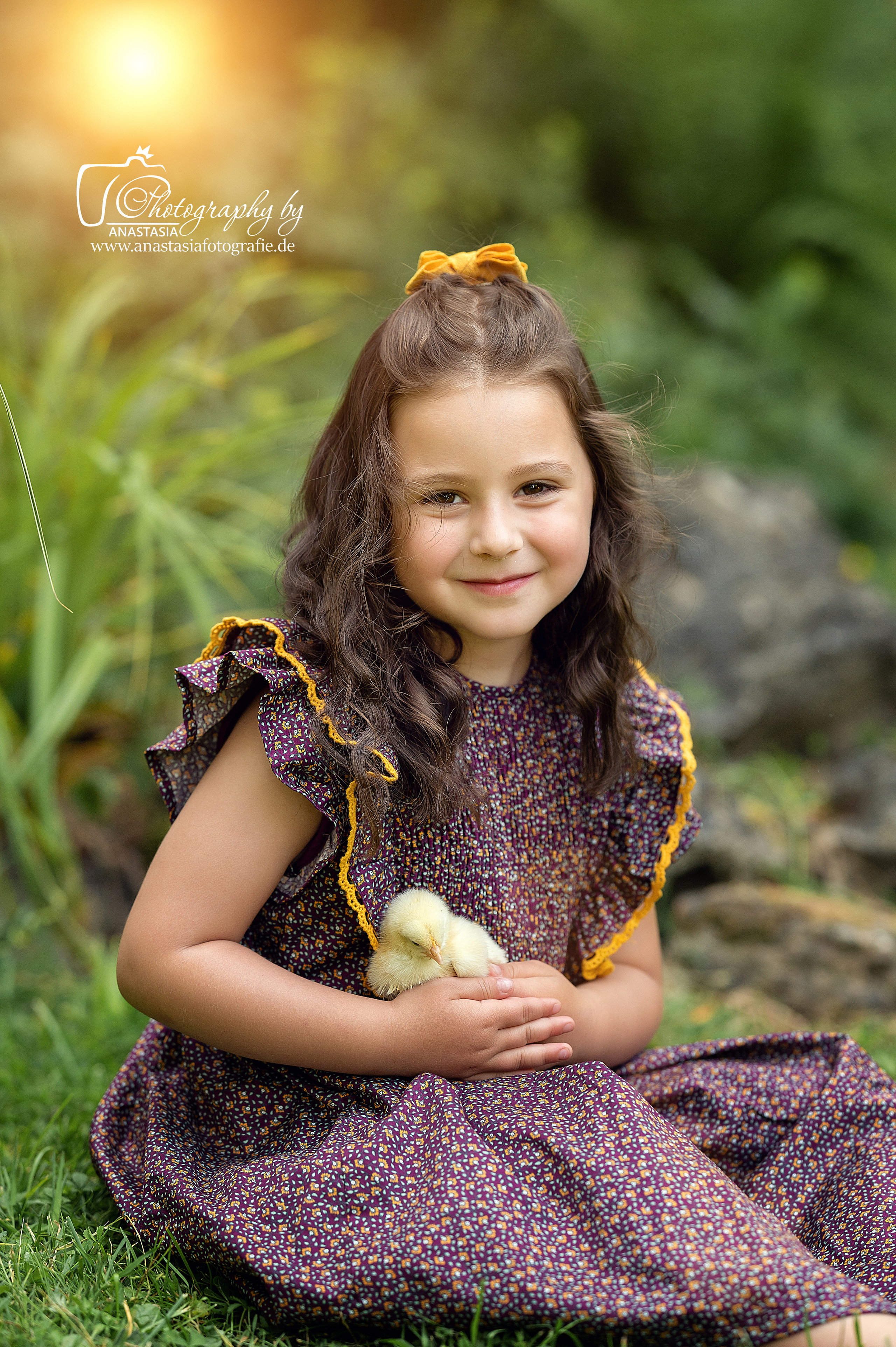 Küken und Kinder. Newbornfotograf Kinderfotograf Ulm Familienfotograf Anastasia Neu-Ulm