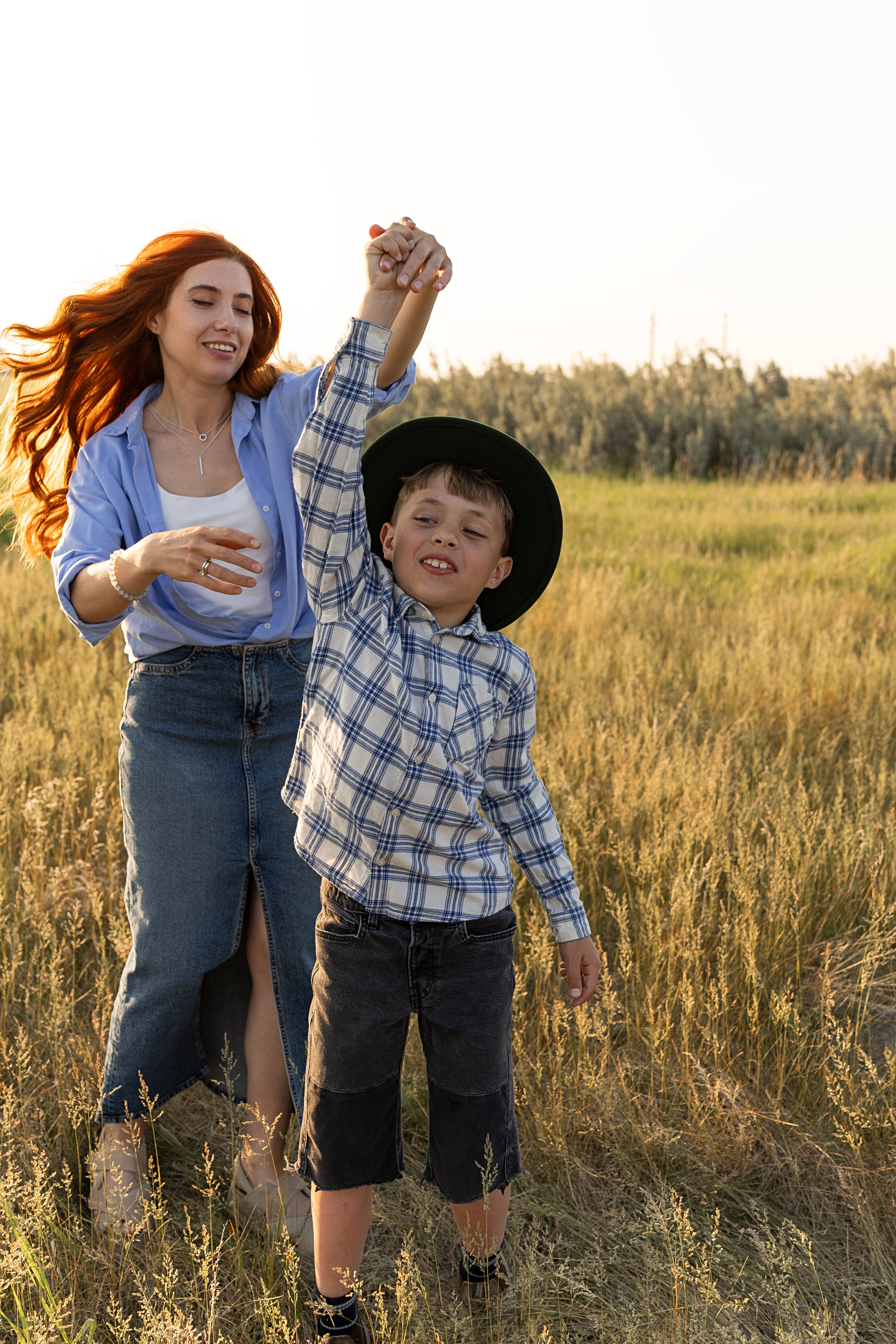 Anna Platon and Bobik. Photographer Stanislav Antonov