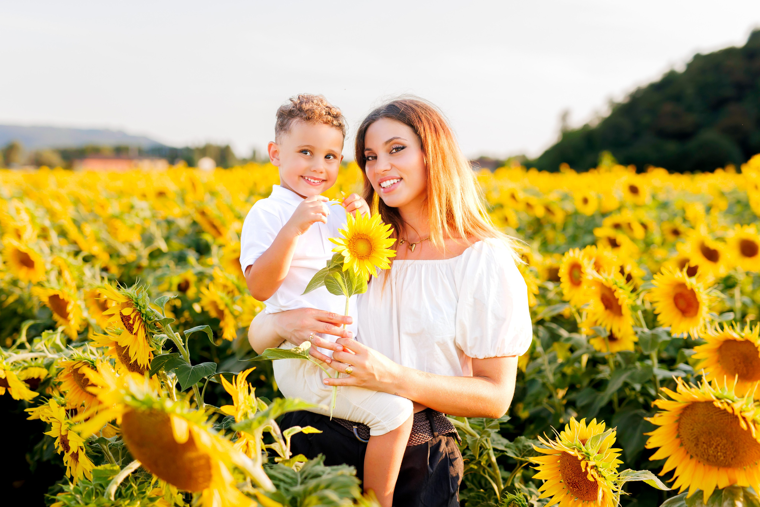 Tramonto tra i girasoli - 2026. Luci e Capricci Photography