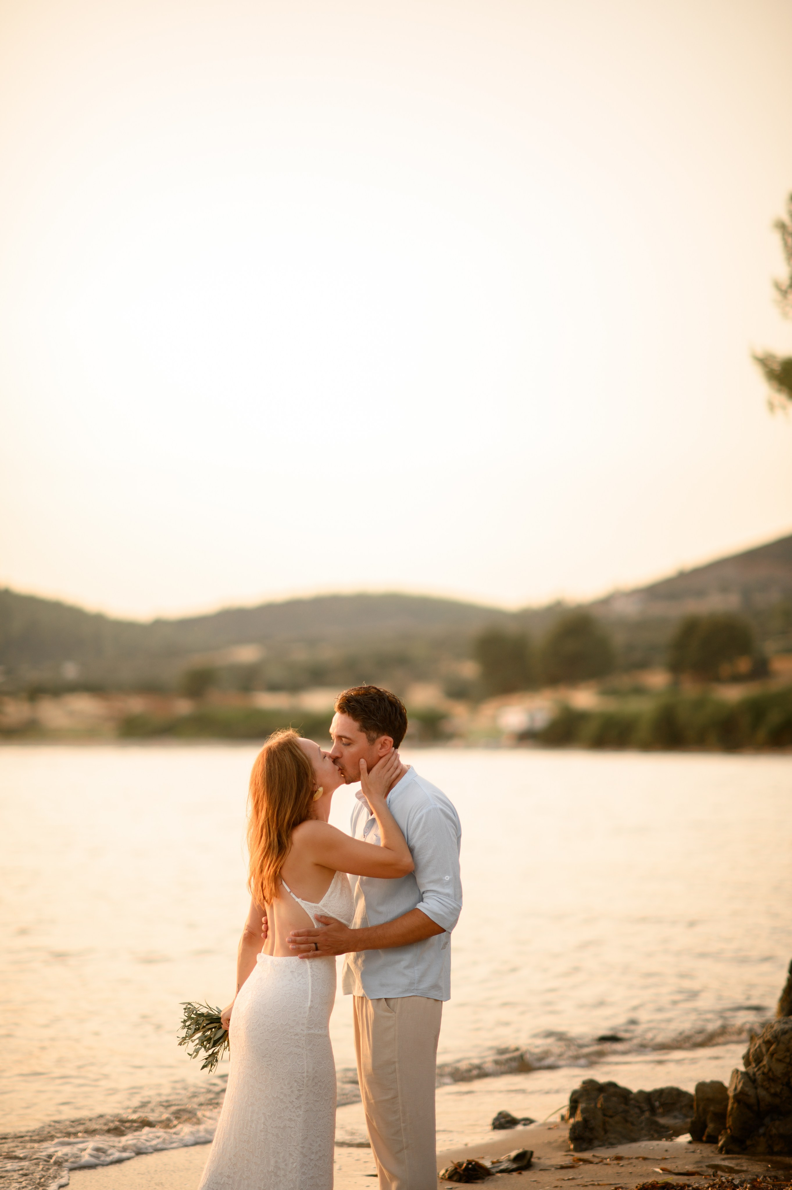 Elopement Beach Halkidiki. Family, children, portrait, and event photography in Thessaloniki