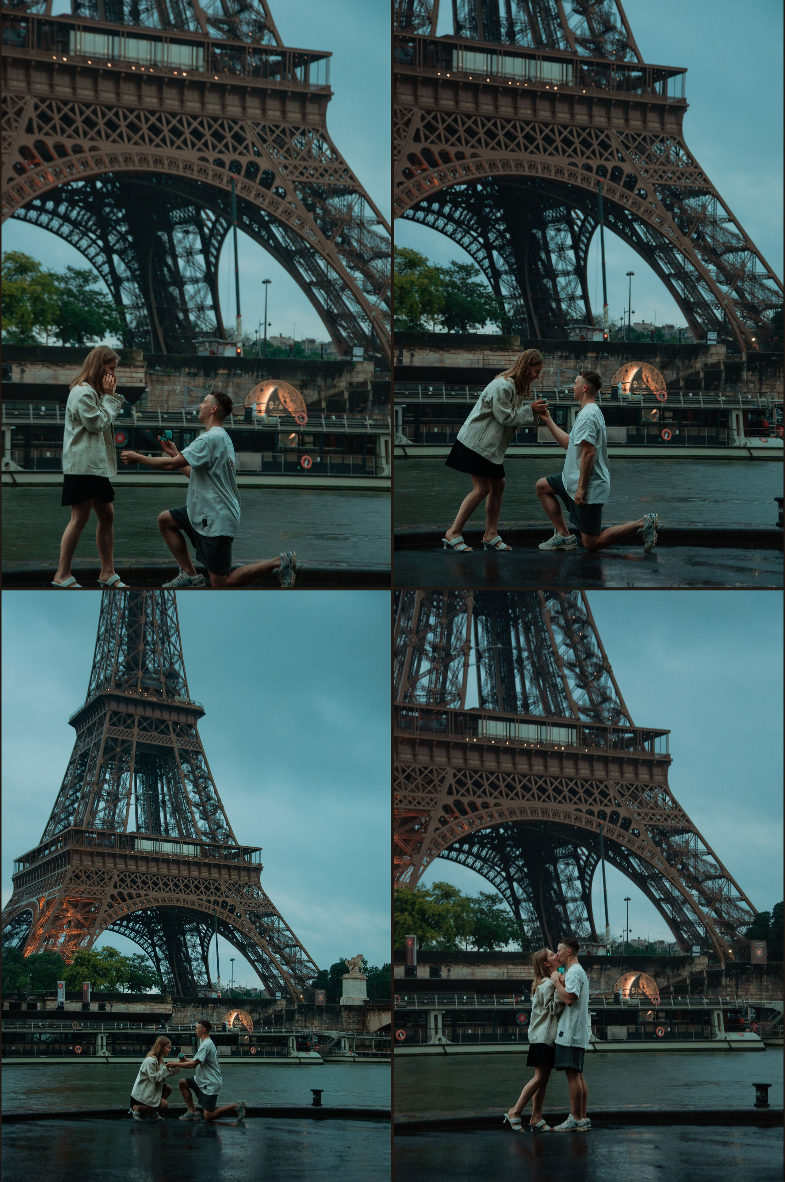 Proposal photoshoot. Paris photographer — Polina Osipova