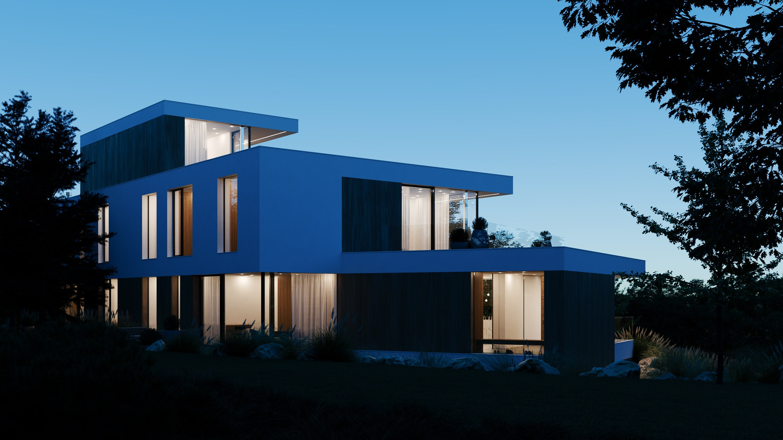 Vila v pražské Troji. 