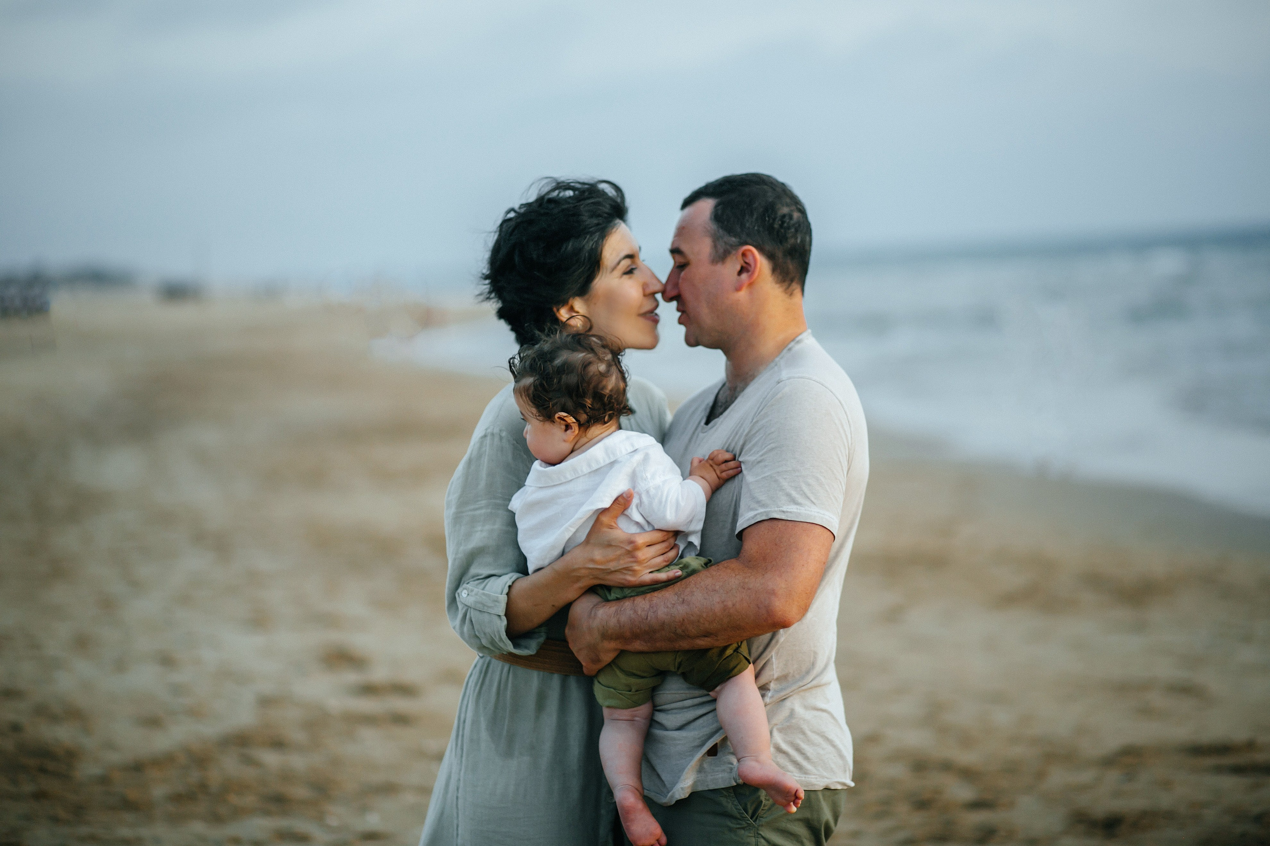 Studentim beach / Eithan 9 month. Family photographer in Israel