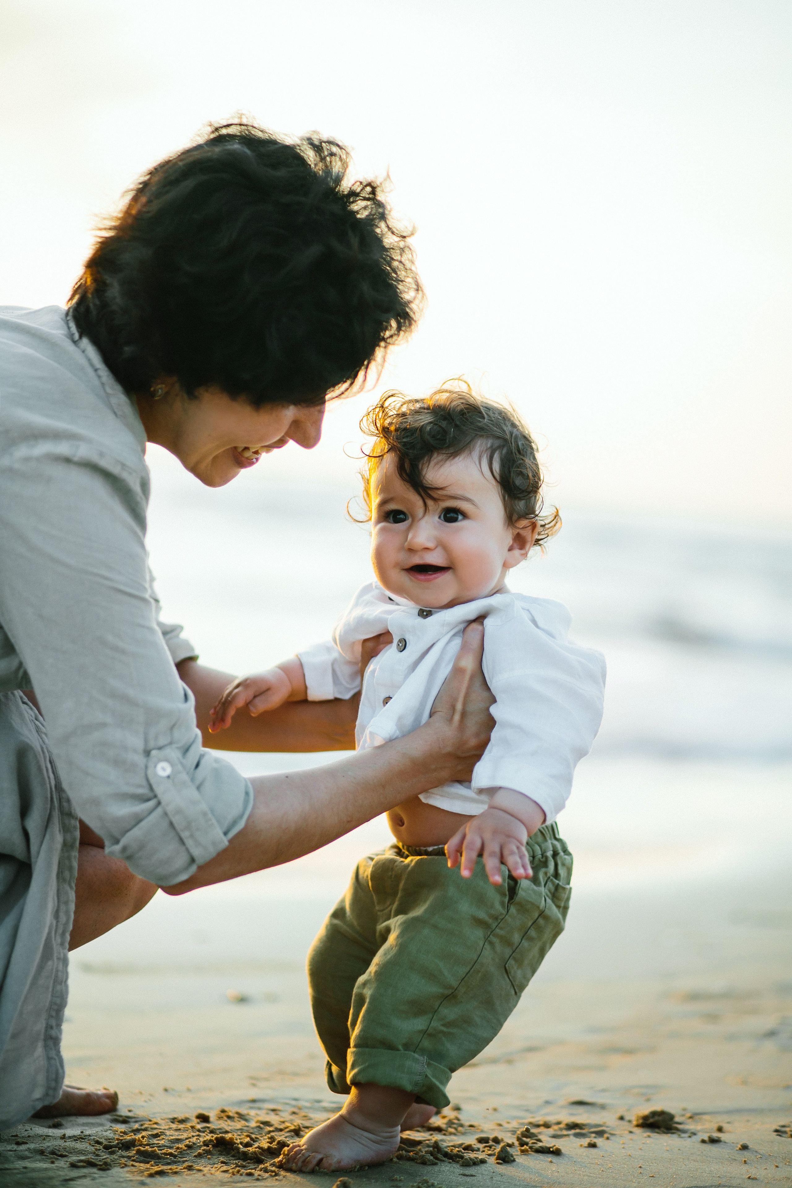 Studentim beach / Eithan 9 month. Family photographer in Israel