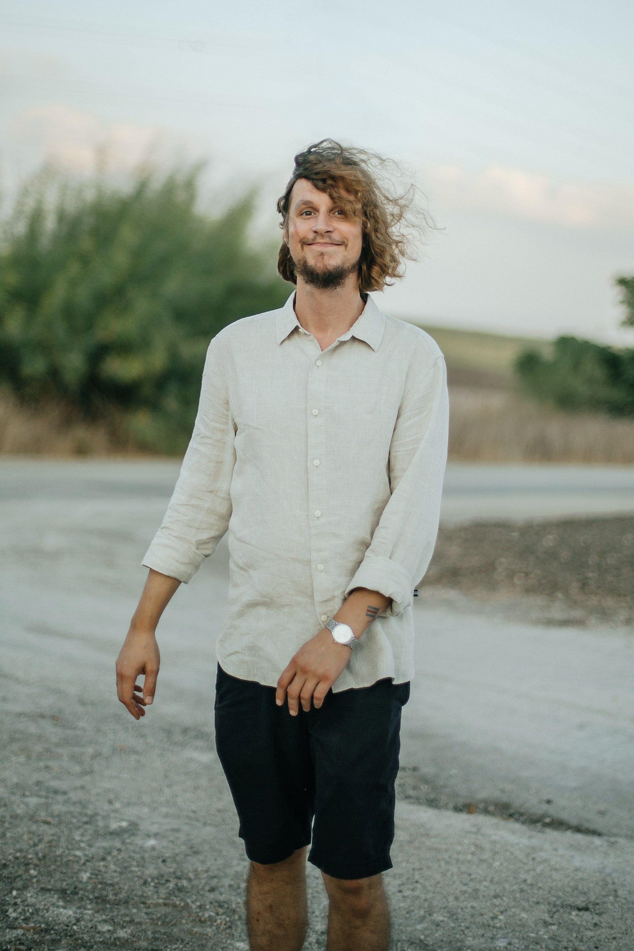 Kiryat Tivon field. Family photographer in Israel