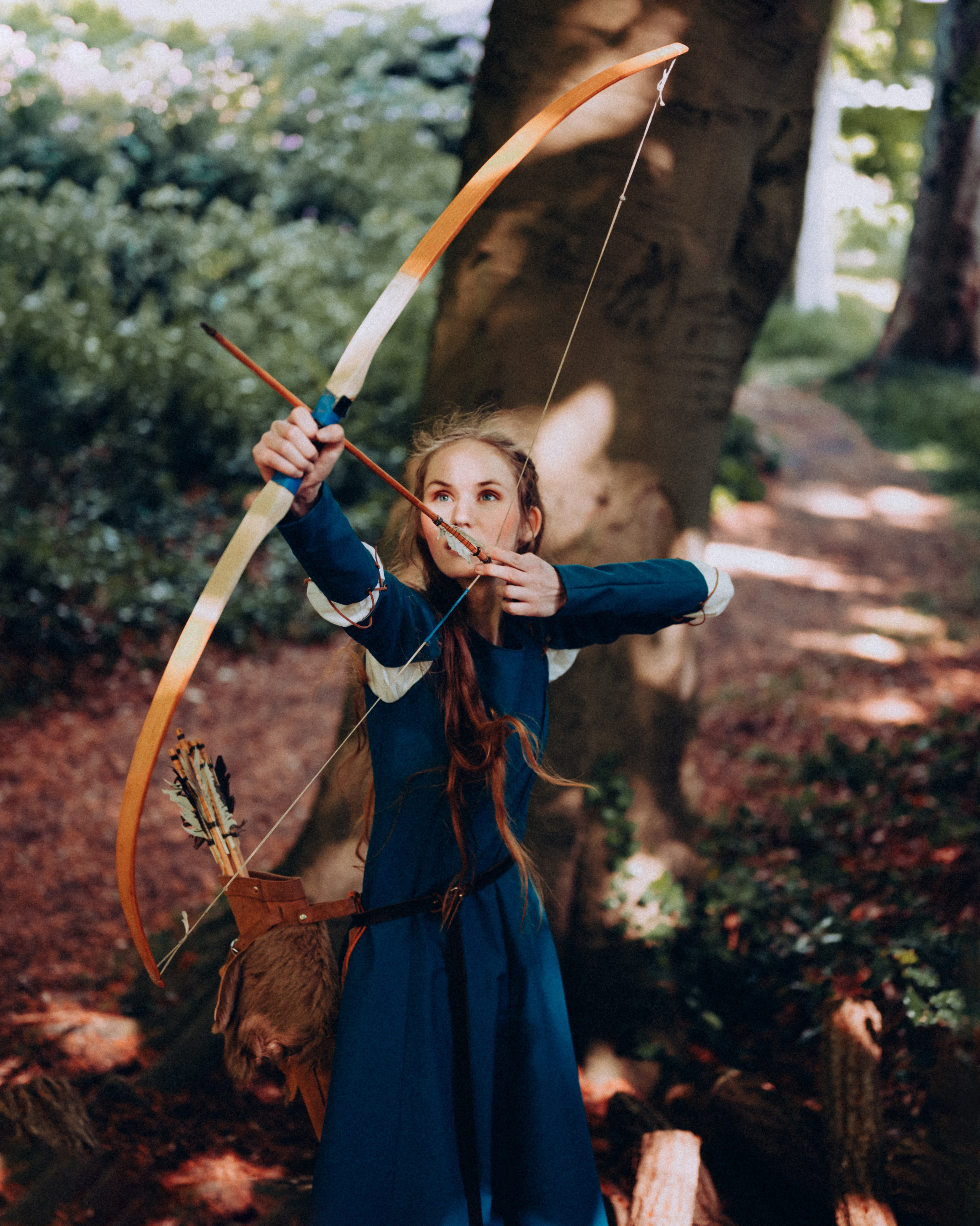 Cosplay Photoshoot of Merida from “Brave”. Moth & Moss Photography