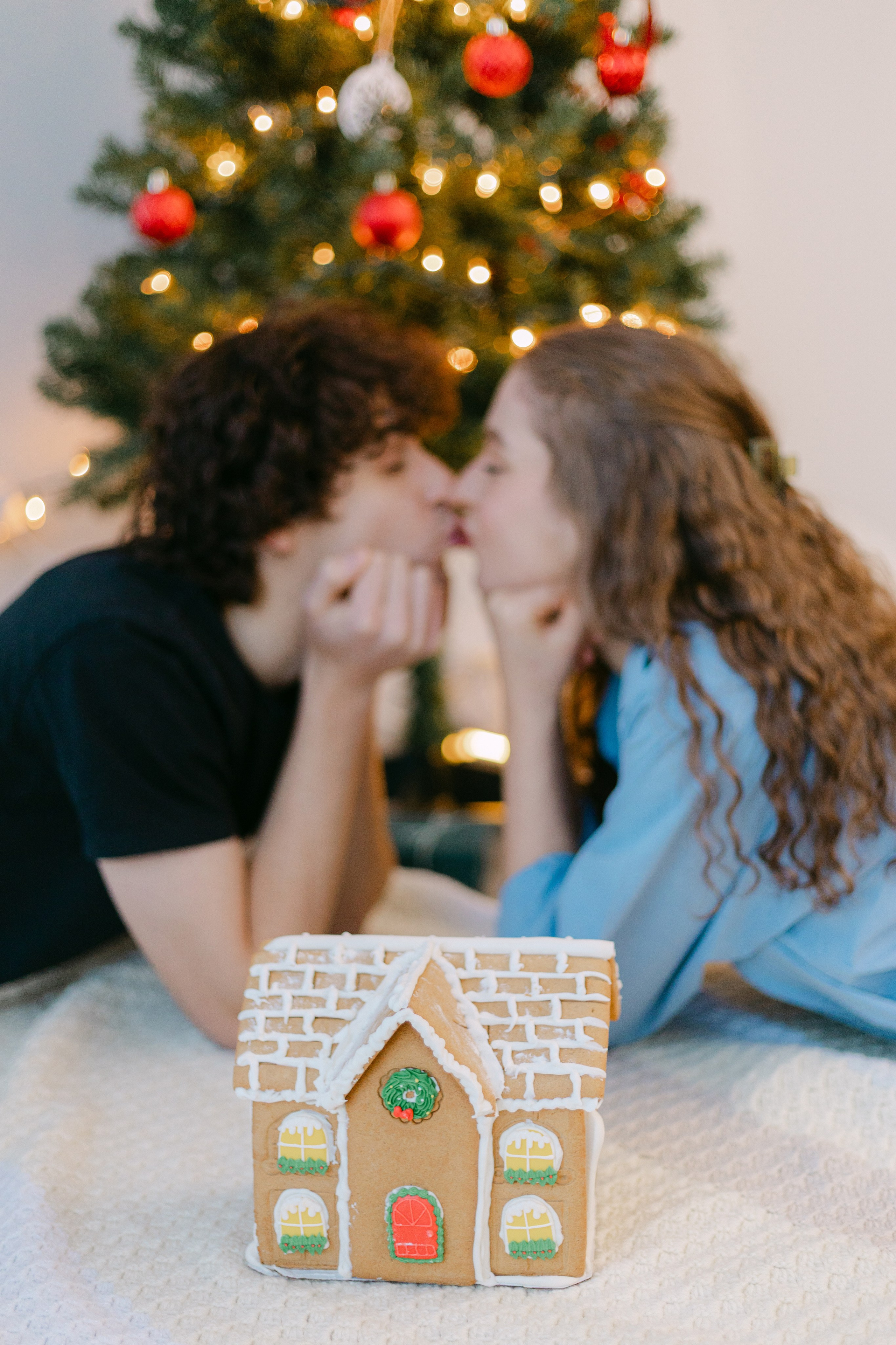 Christmas magic together. Home