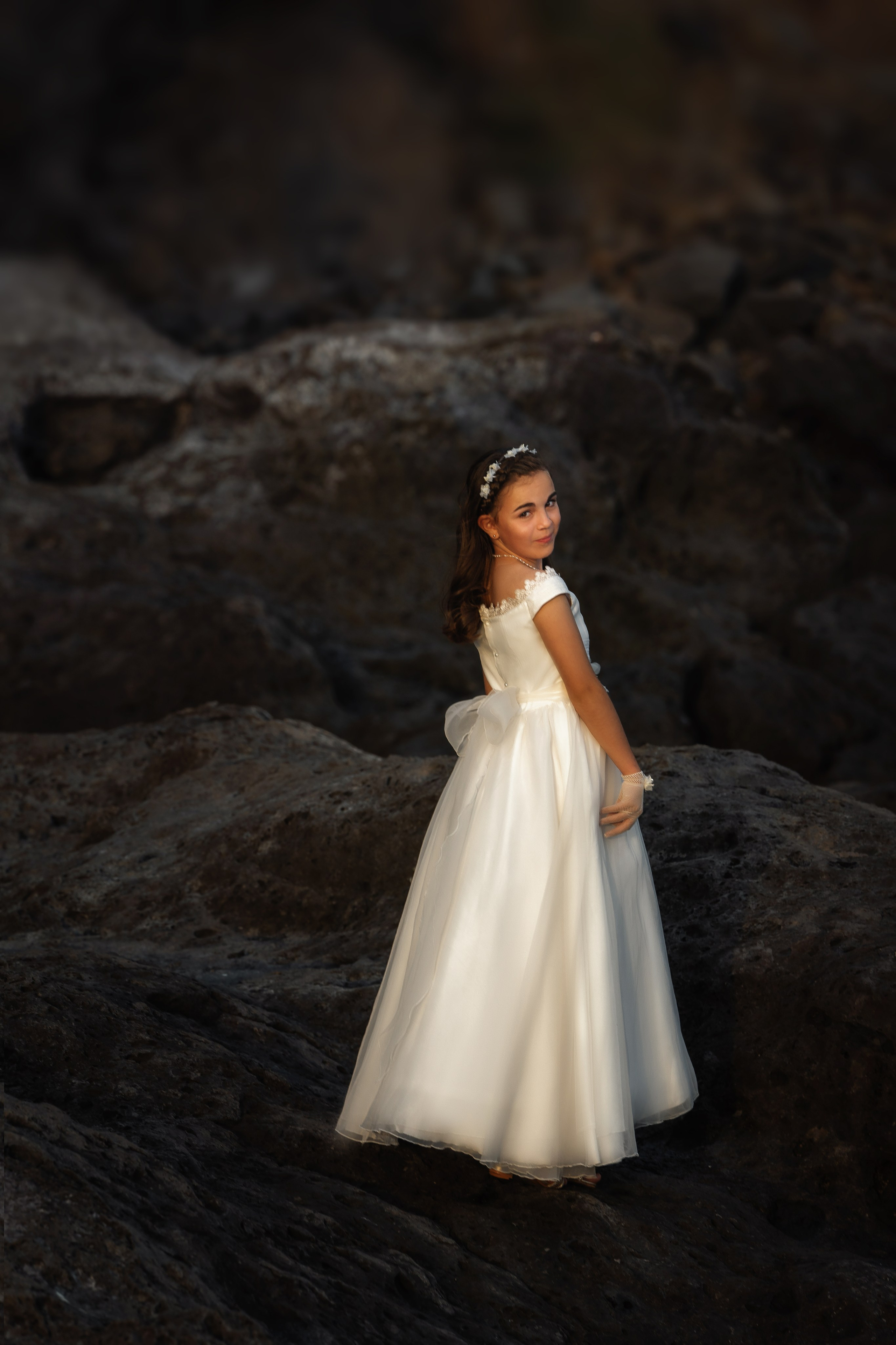 First communion. Professional photography in Tenerife Tania Bonnet