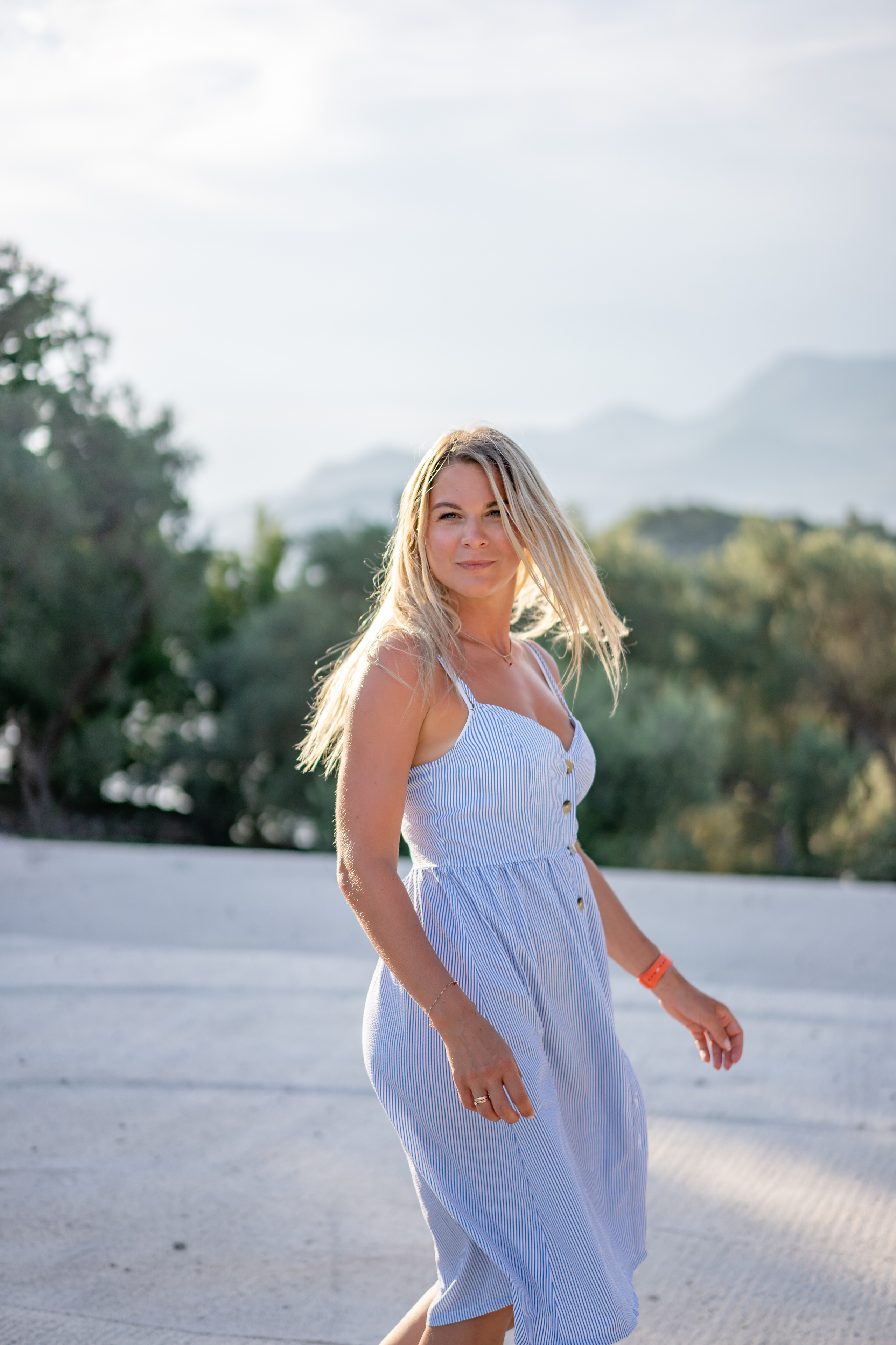 Milocer parkında aile fotoğraf çekimi