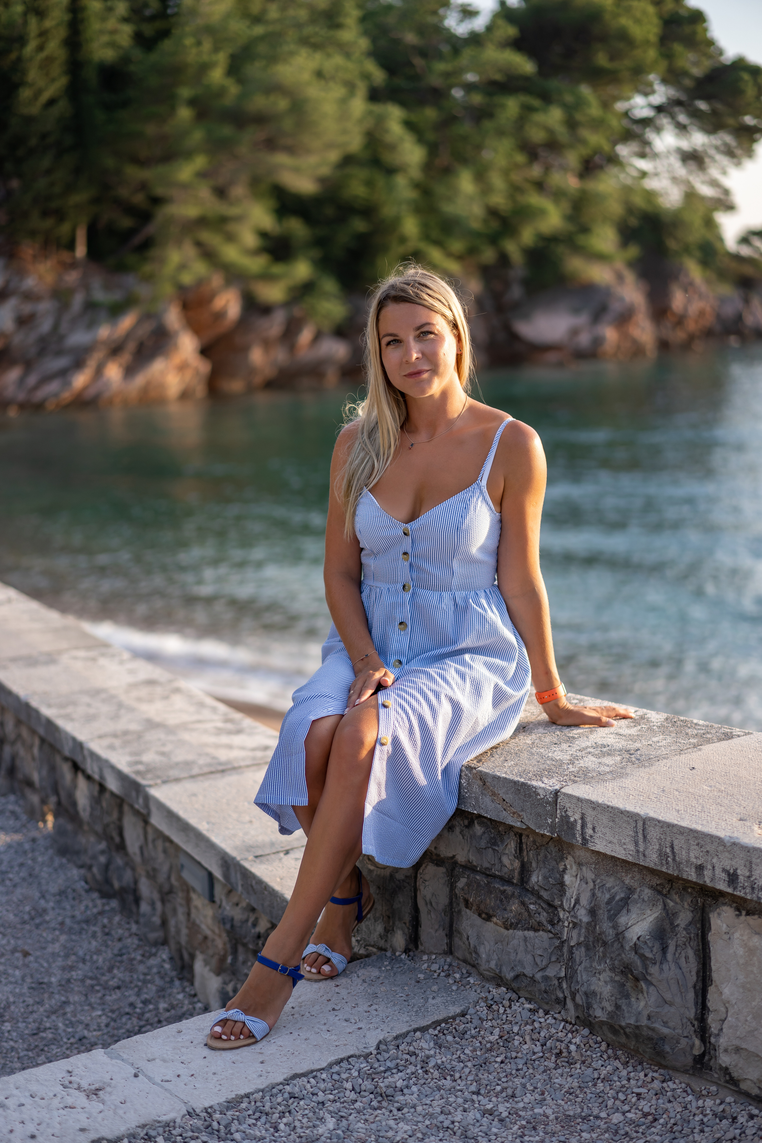 Milocer parkında aile fotoğraf çekimi