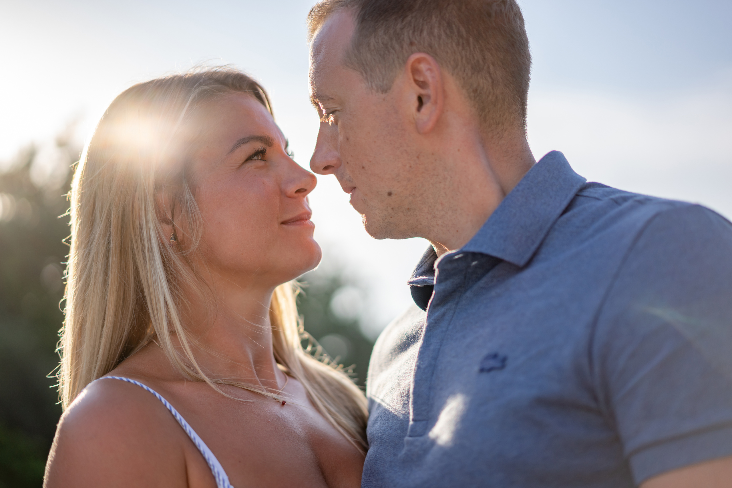 Milocer parkında aile fotoğraf çekimi