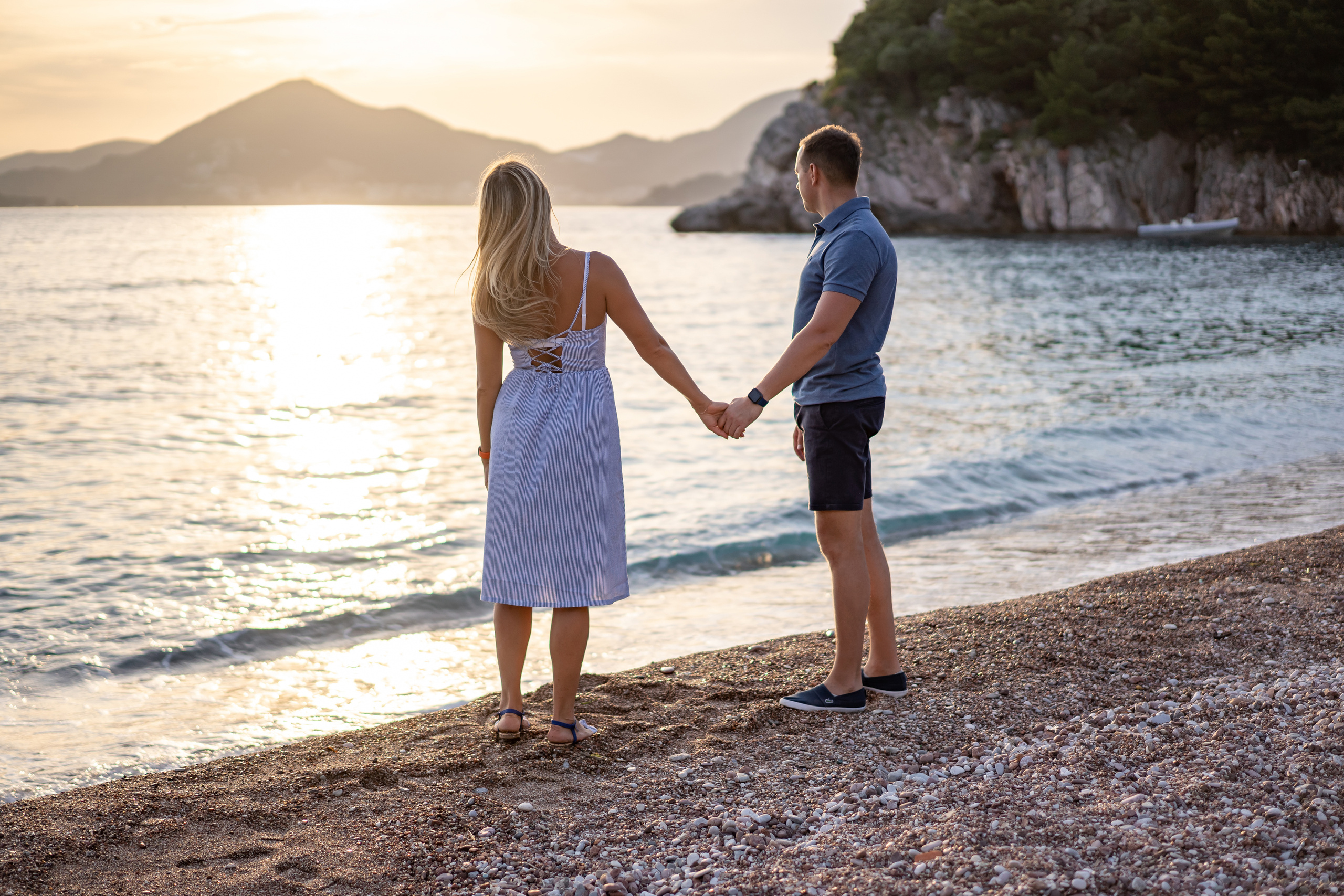 Milocer parkında aile fotoğraf çekimi