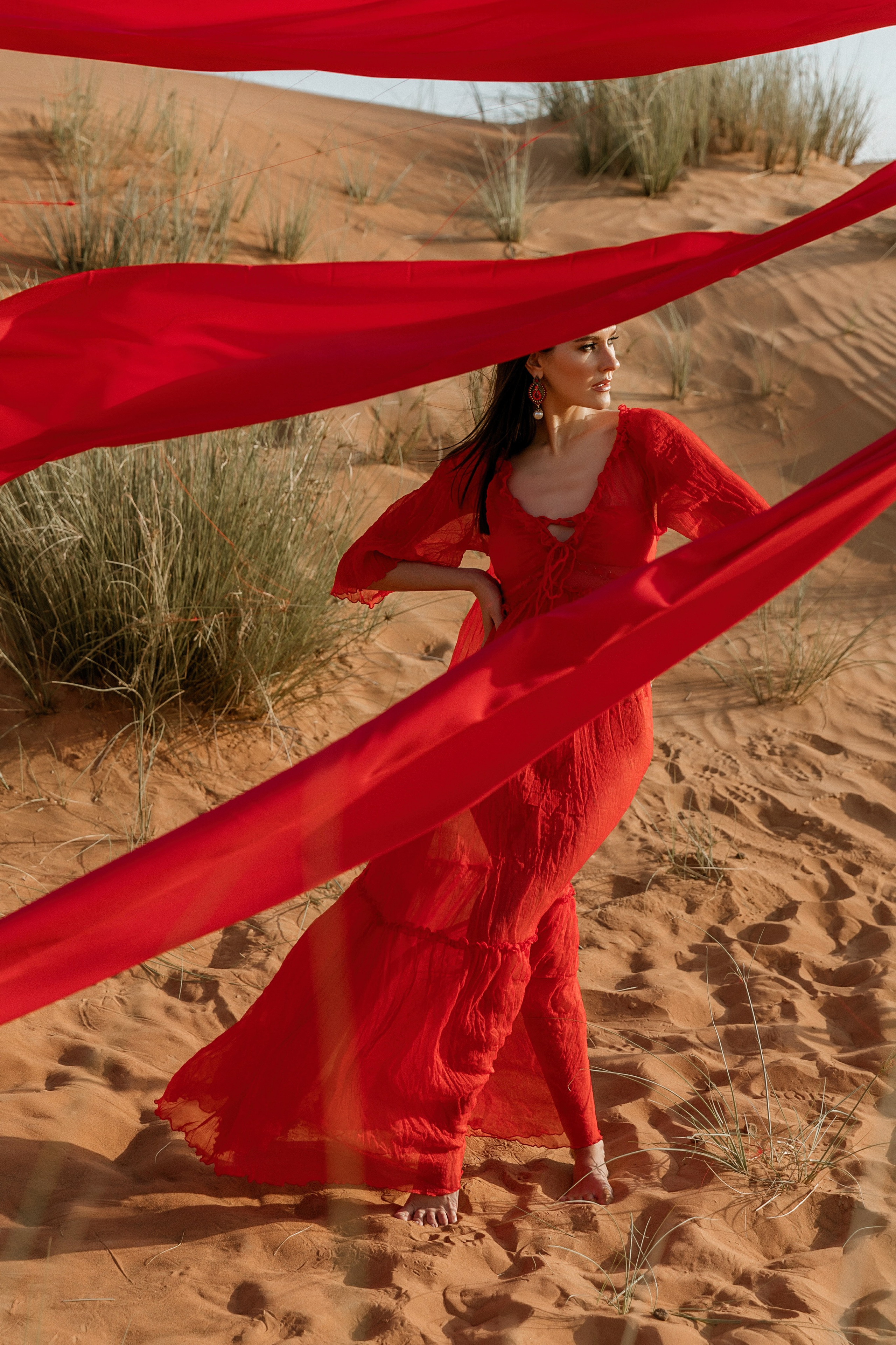 Tamara. Behind the red curtain. Портретний та весільний фотограф Надія Онода