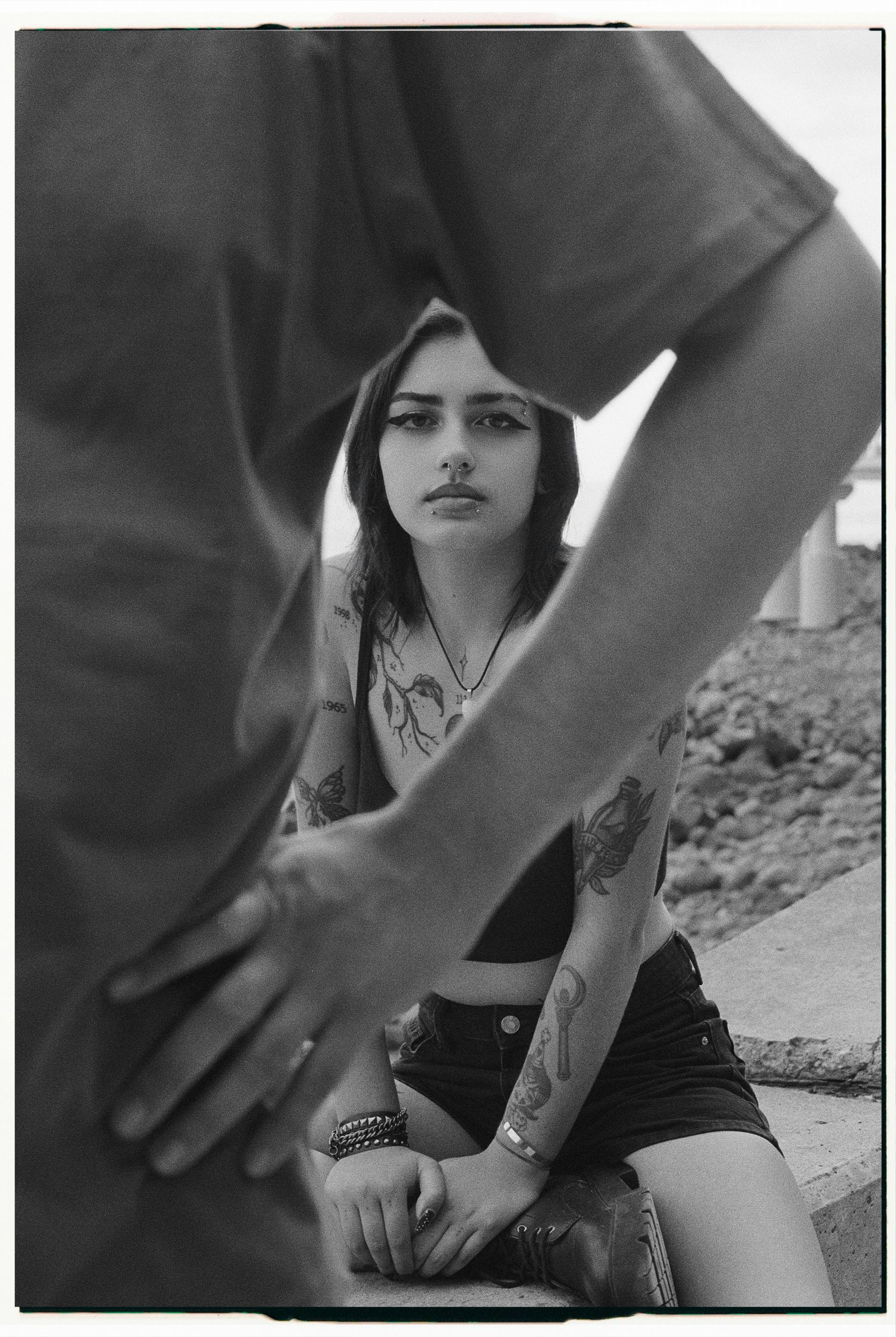 Veronica / ILFORD HP5. Portrait photographer in Madeira — Marina Shtukina