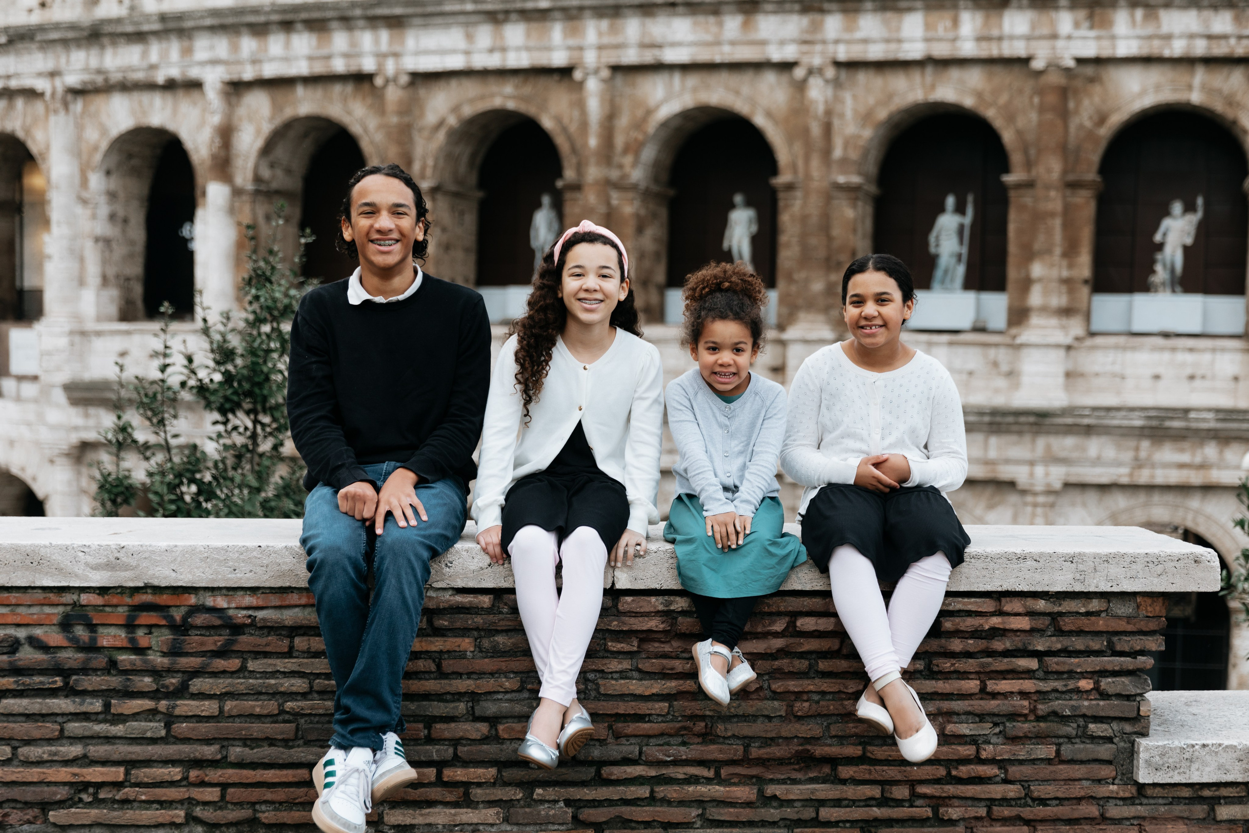 Family photoshoot in Rome. Photographer in Rome