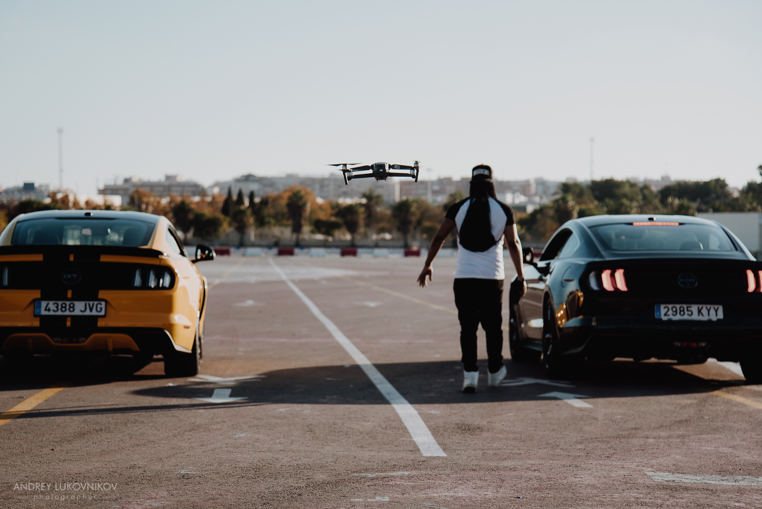 Fotos del backstage del rodaje del nuevo vídeo de Sara Socas en Torrevieja, Alicante