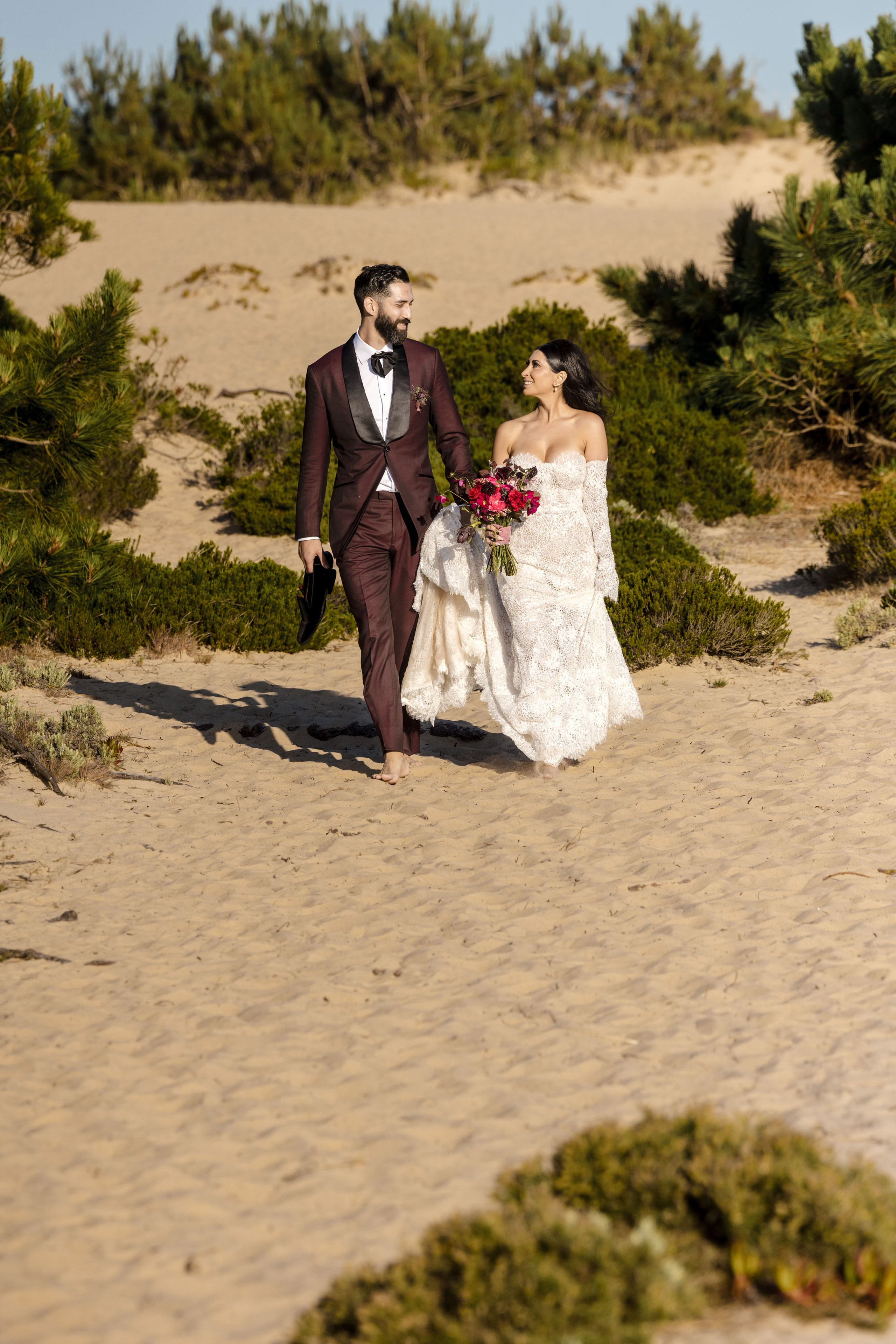 Areias do Seixo Wedding in Portugal | Mona & Kamran Destination Celebration. Lisbon Wedding Photographer | Elegant Wedding Storytelling