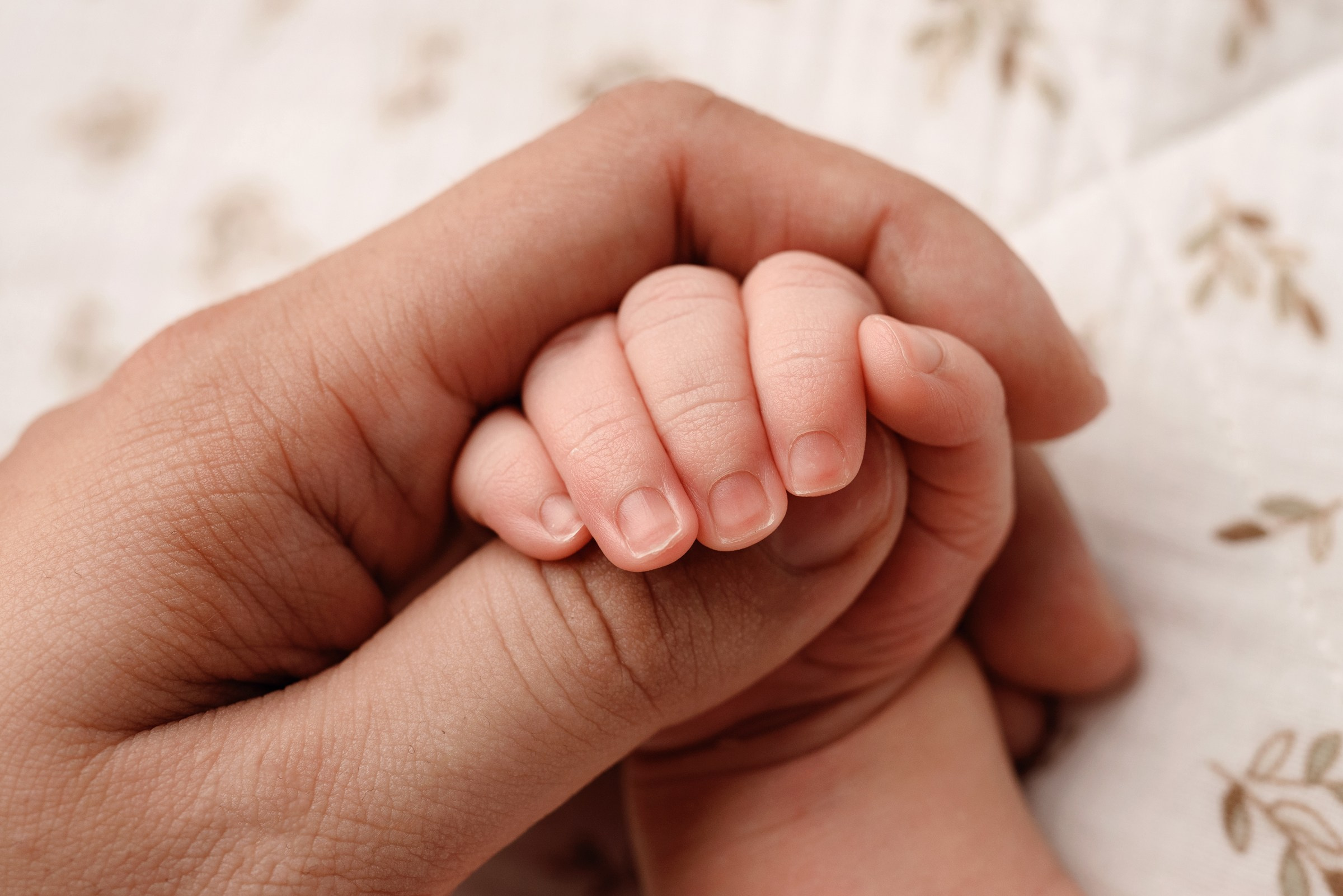 Natürlicher Newborn-Fotoshooting