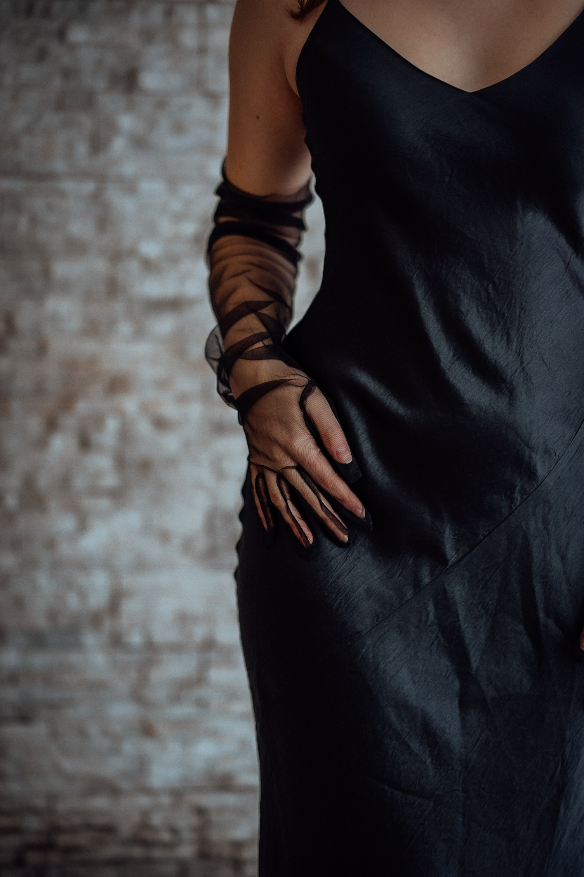 Photo shoot in noir style. Portrait and wedding photographer in New York