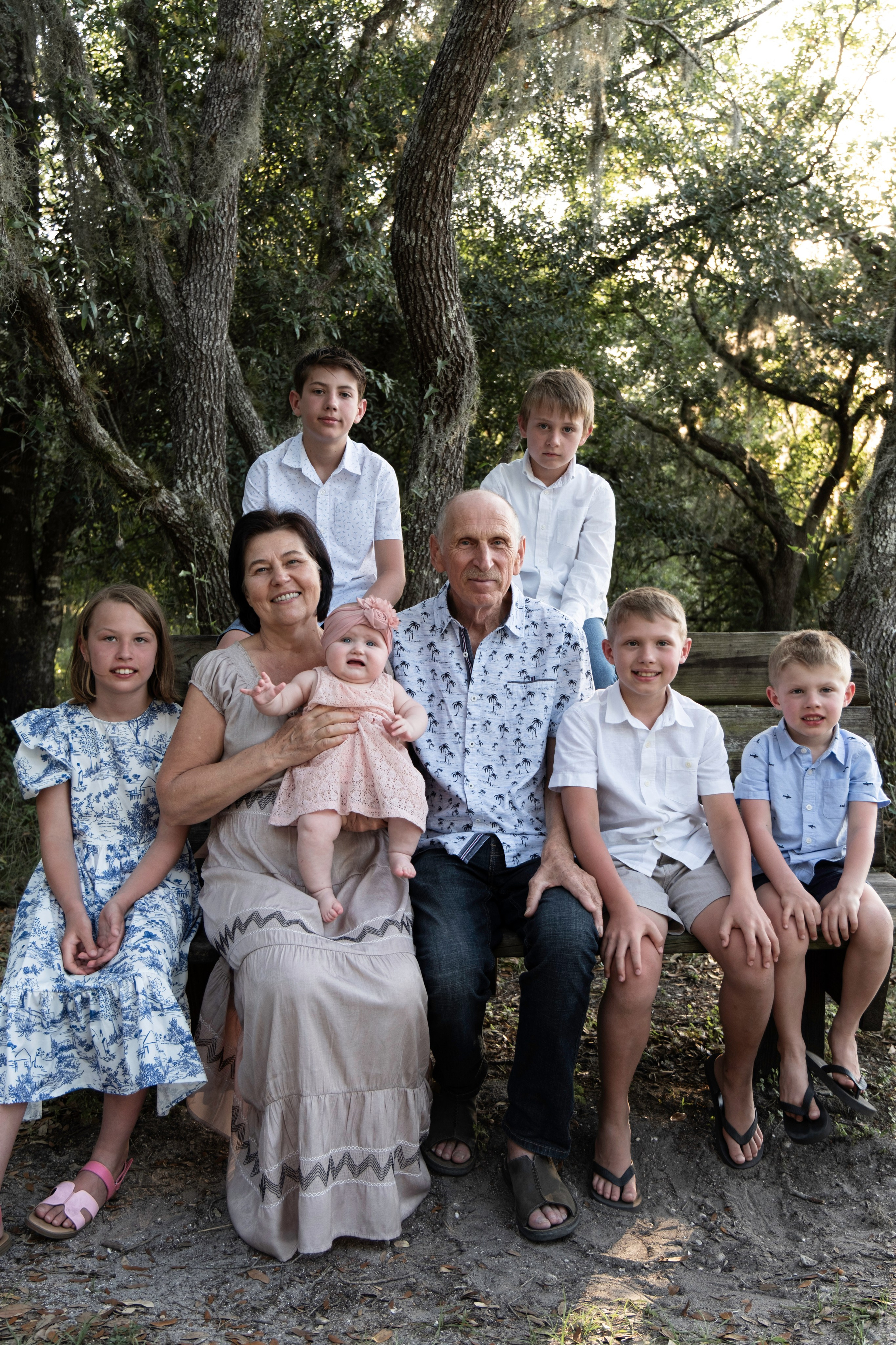 Anastasia and family. Photographer Vladmir Gladkov